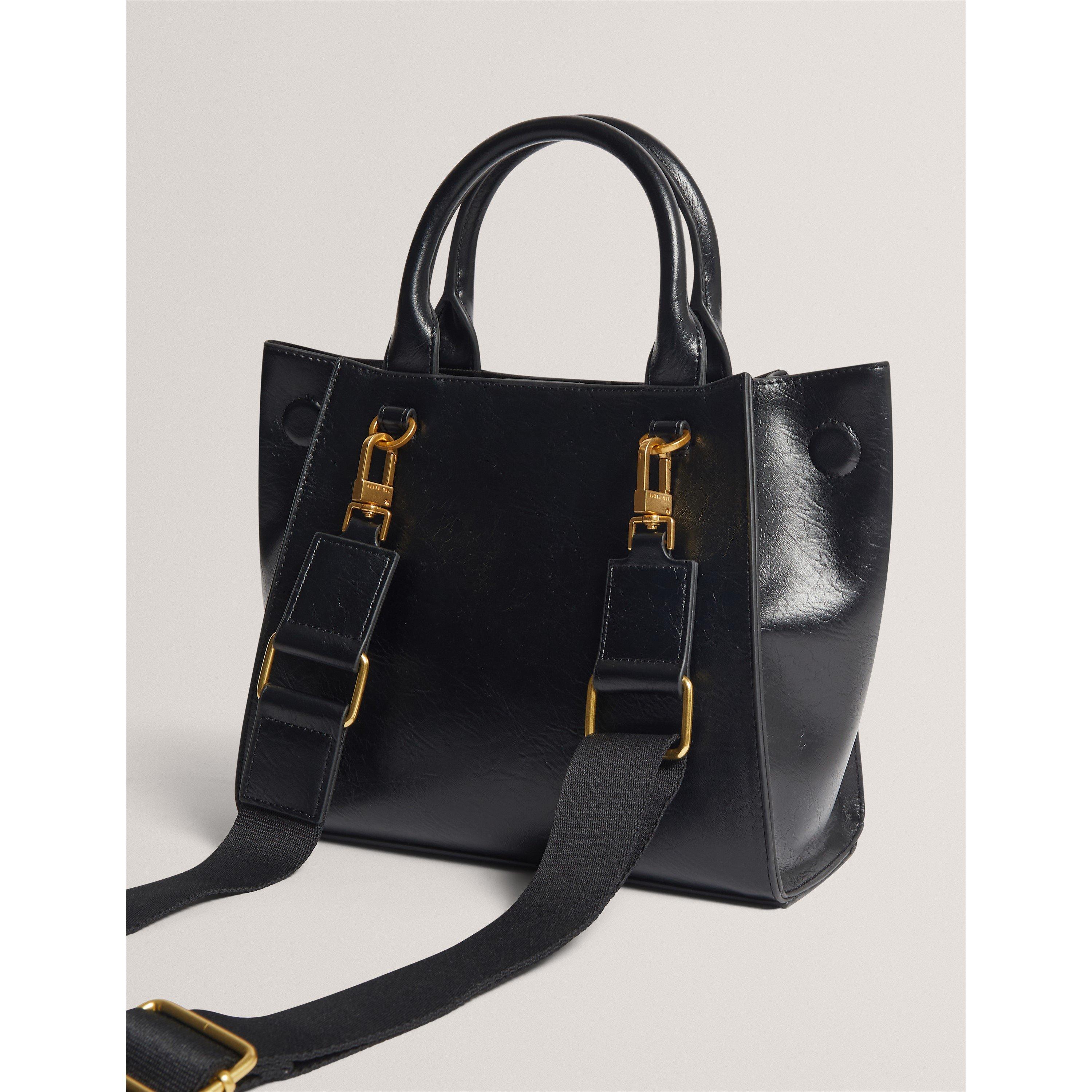 Black - Ted Baker - Ted Bow Medium Tote Ld71 - 2