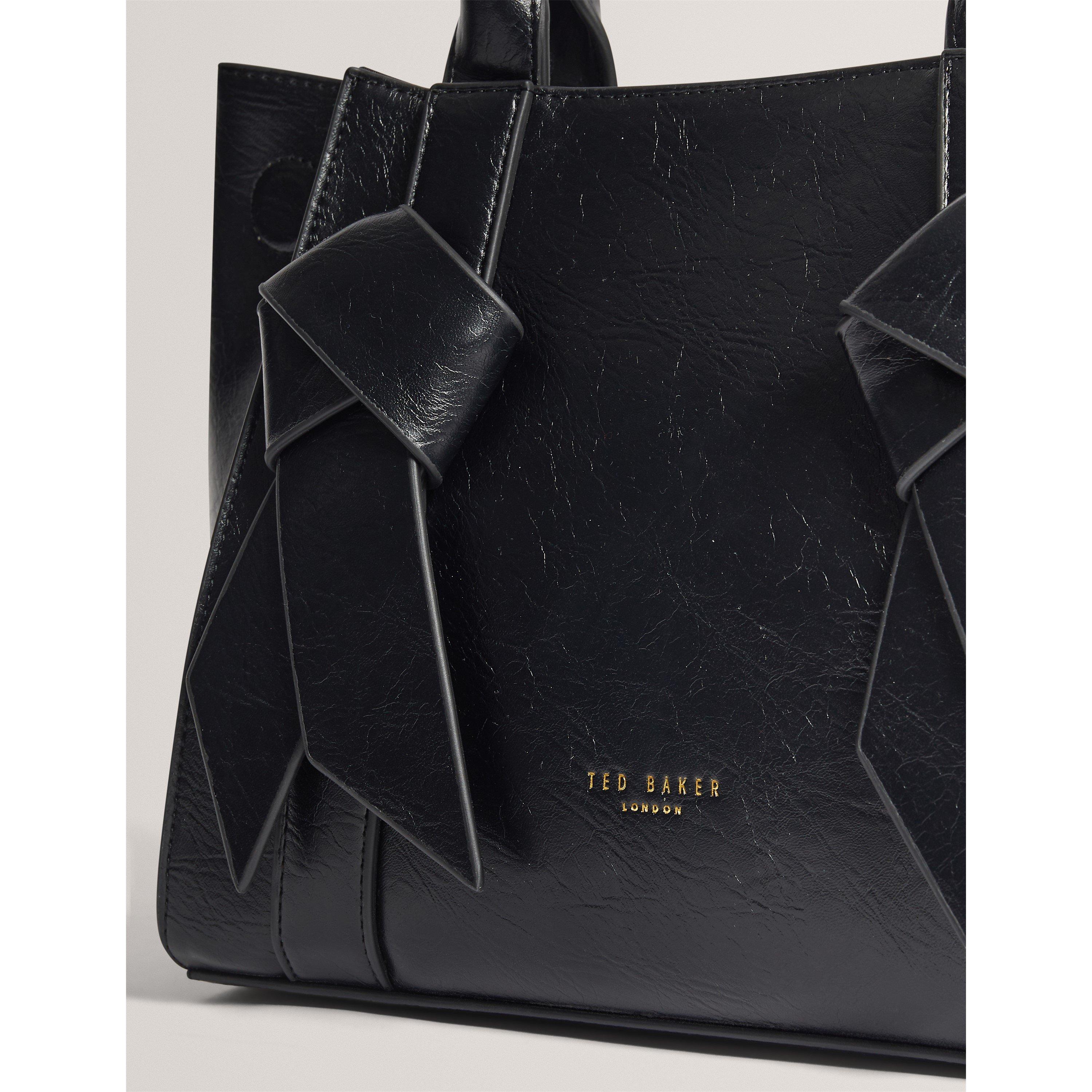Black - Ted Baker - Ted Bow Medium Tote Ld71 - 3