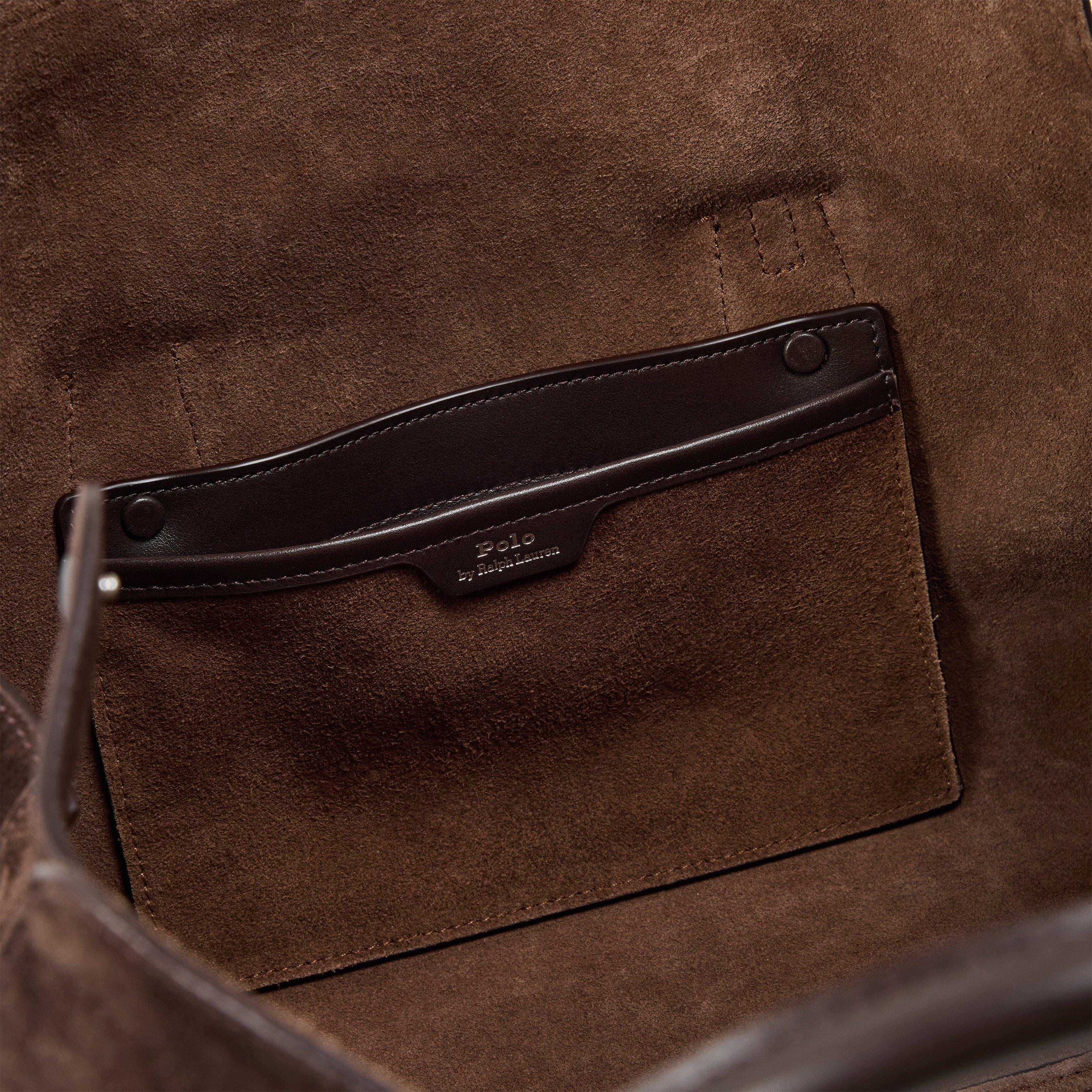 Chocolate - Polo Ralph Lauren - Women's Bellport Satchel Bag - 5