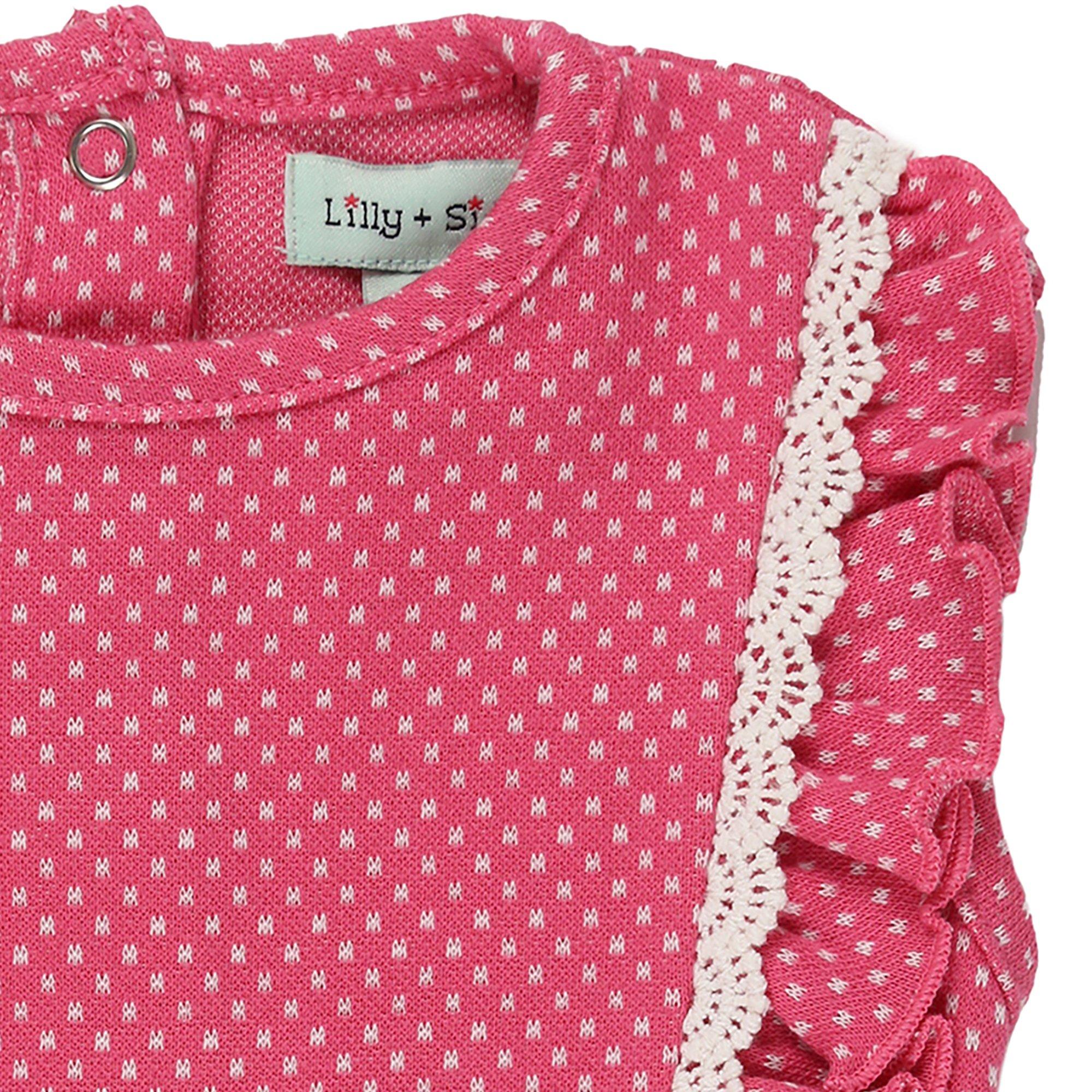 Pink - Lilly and Sid - Baby Bodysuit - 3