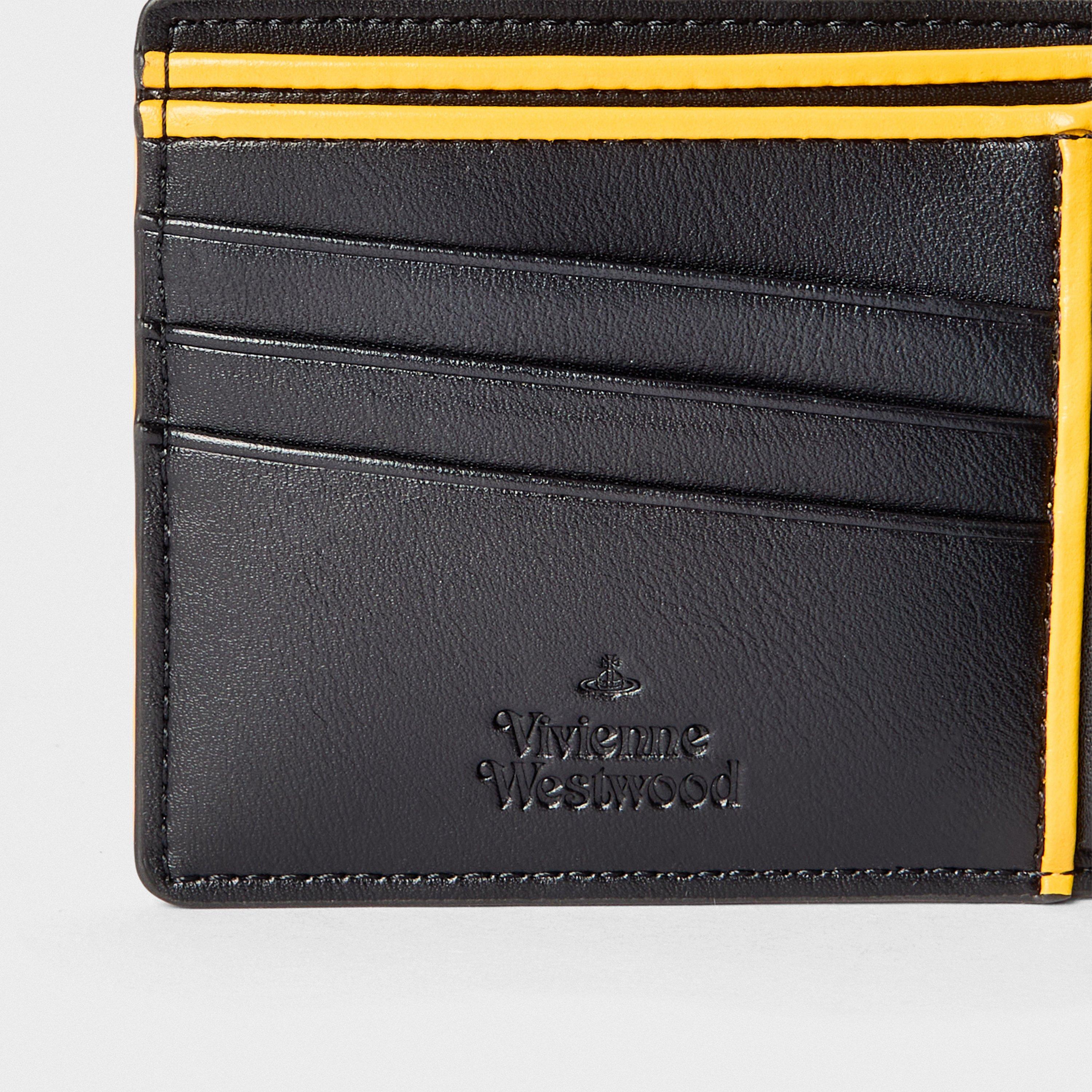 Yellow/Black - Vivienne Westwood - Men's Viv Billfold Wallet - 3