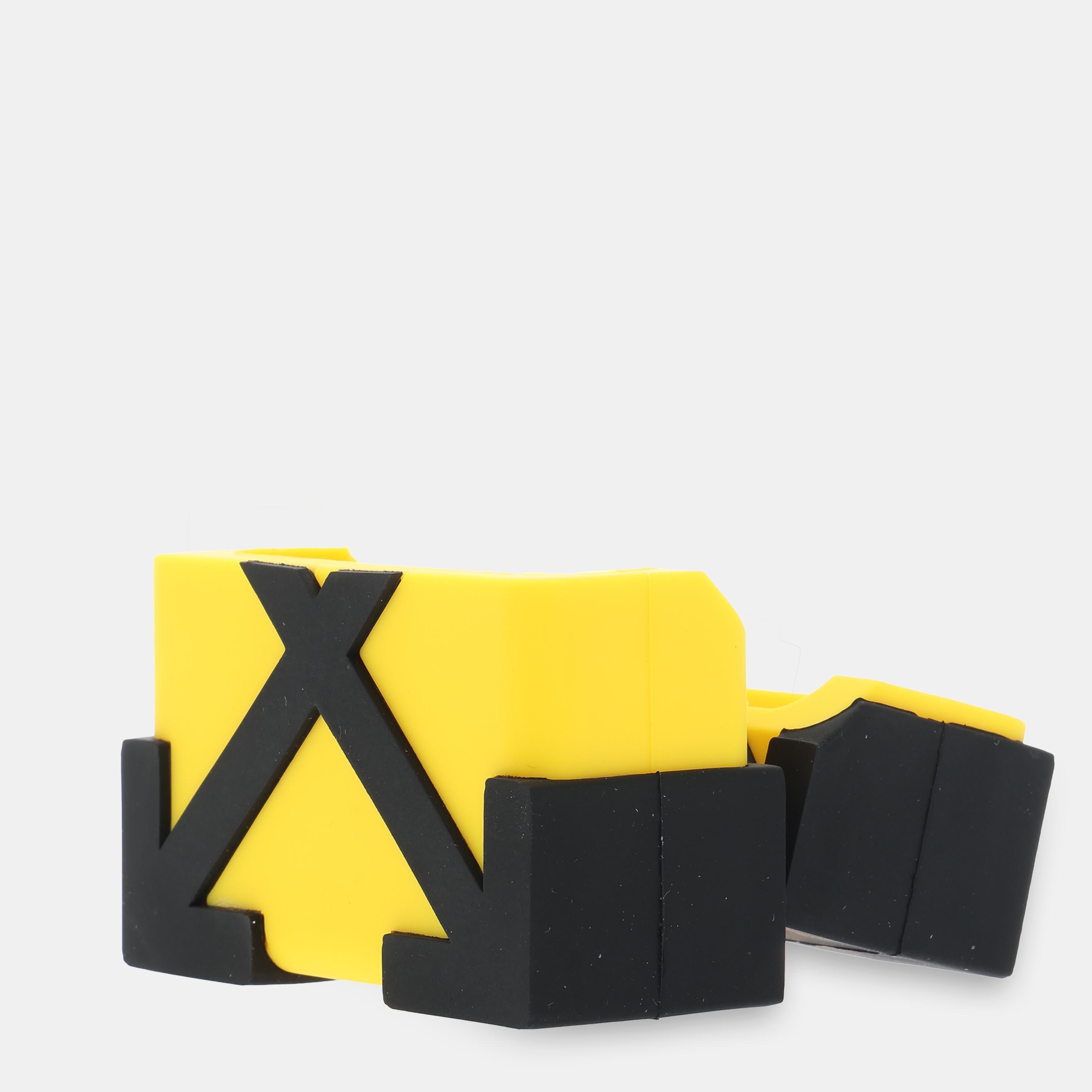 Yellow Black - Off White - Off Airpods Case Sn99 - 2