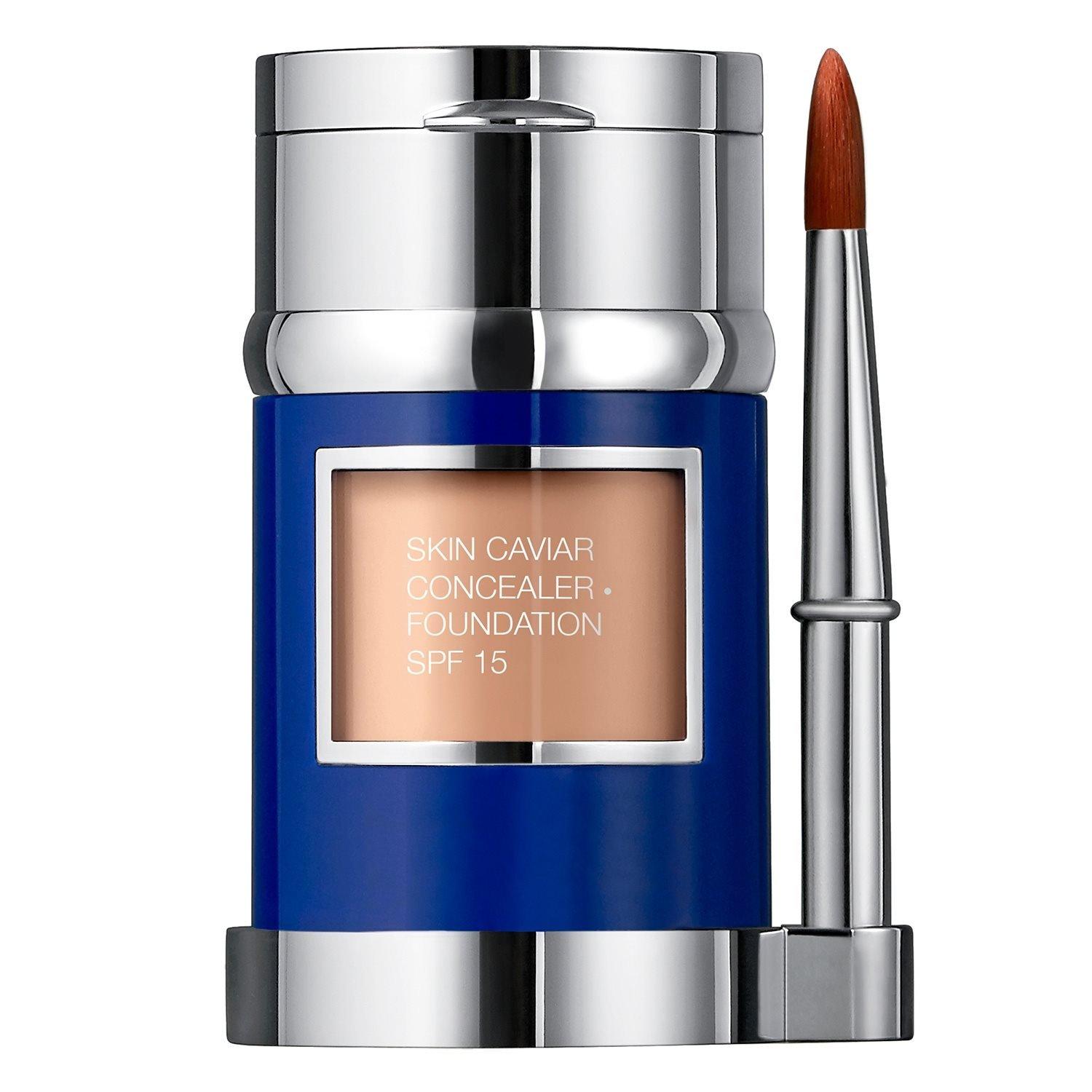 La Prairie Skin Caviar Concealer Foundation Foundation And Concealer Spf 30 Shade Crème Peche N-10 30 Ml - Image 4