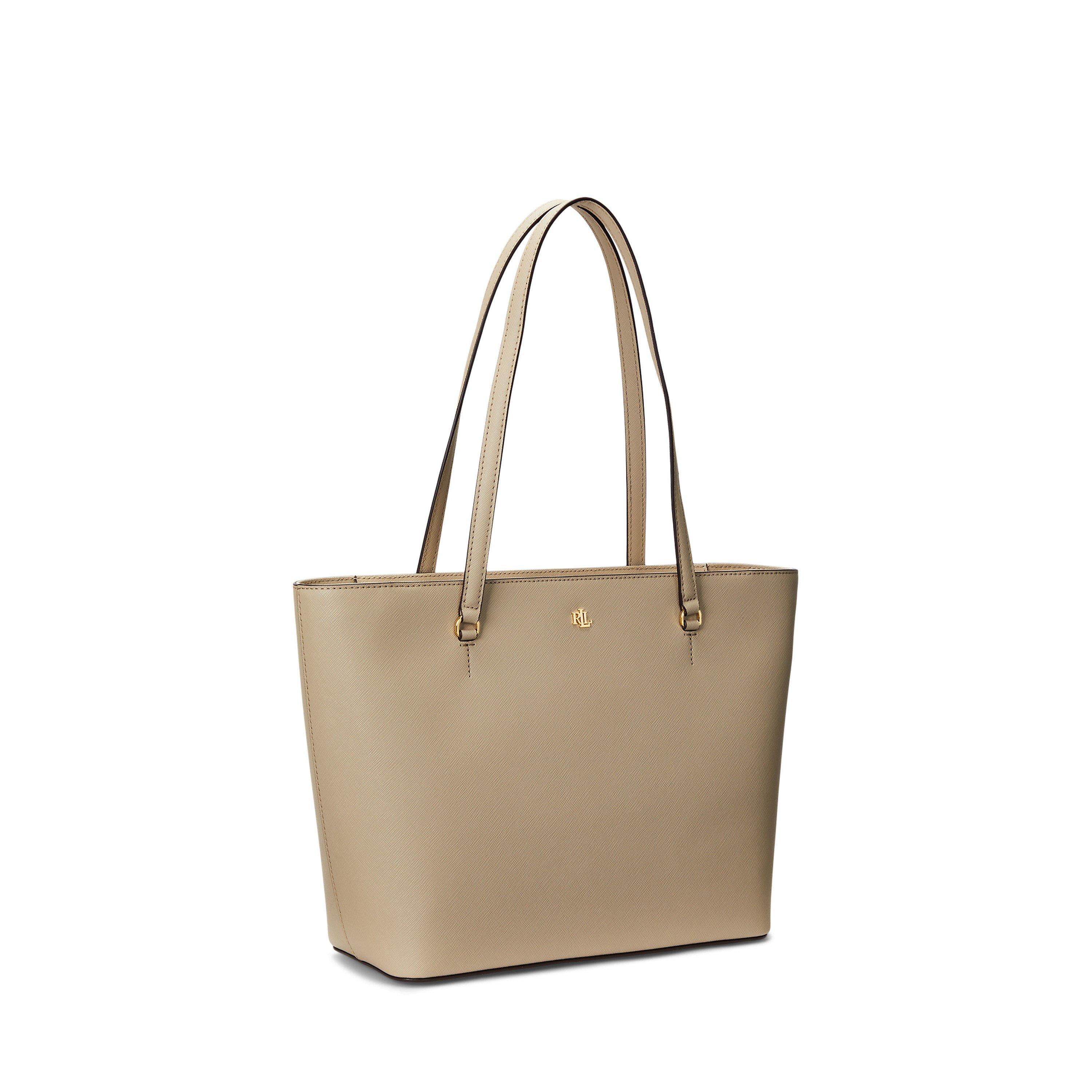 Birch Tan - Lauren by Ralph Lauren - Medium Karly Tote - 2