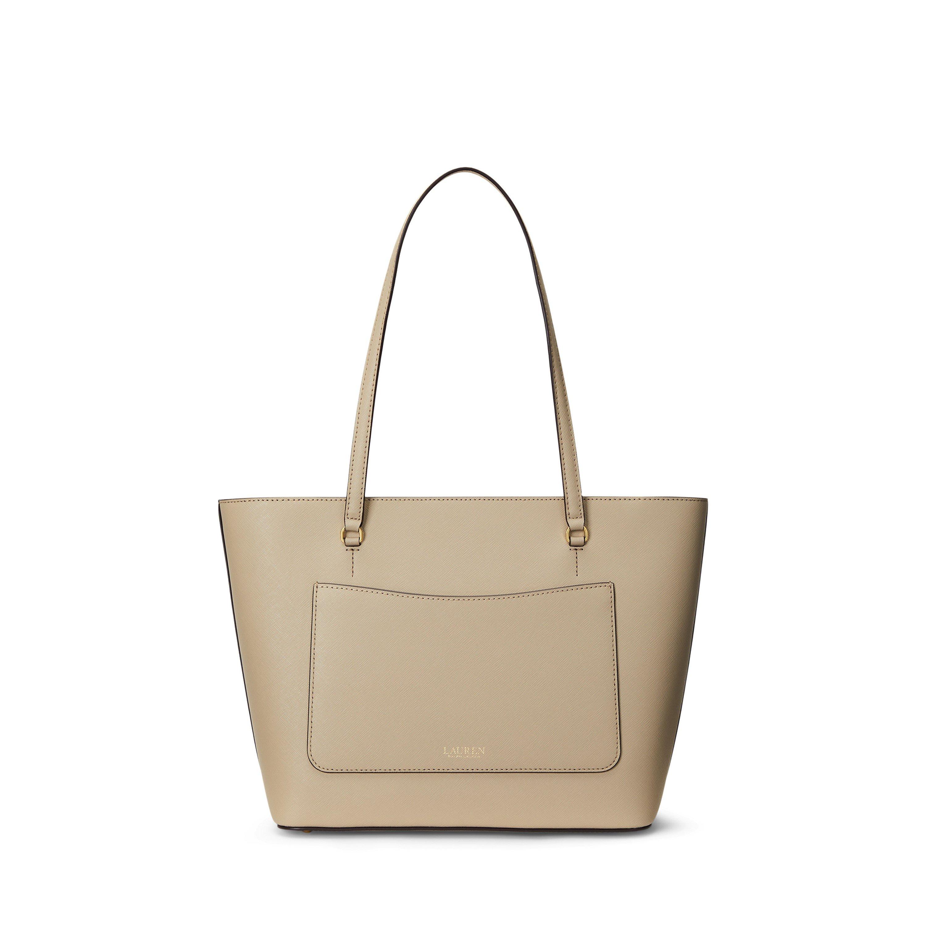 Birch Tan - Lauren by Ralph Lauren - Medium Karly Tote - 4