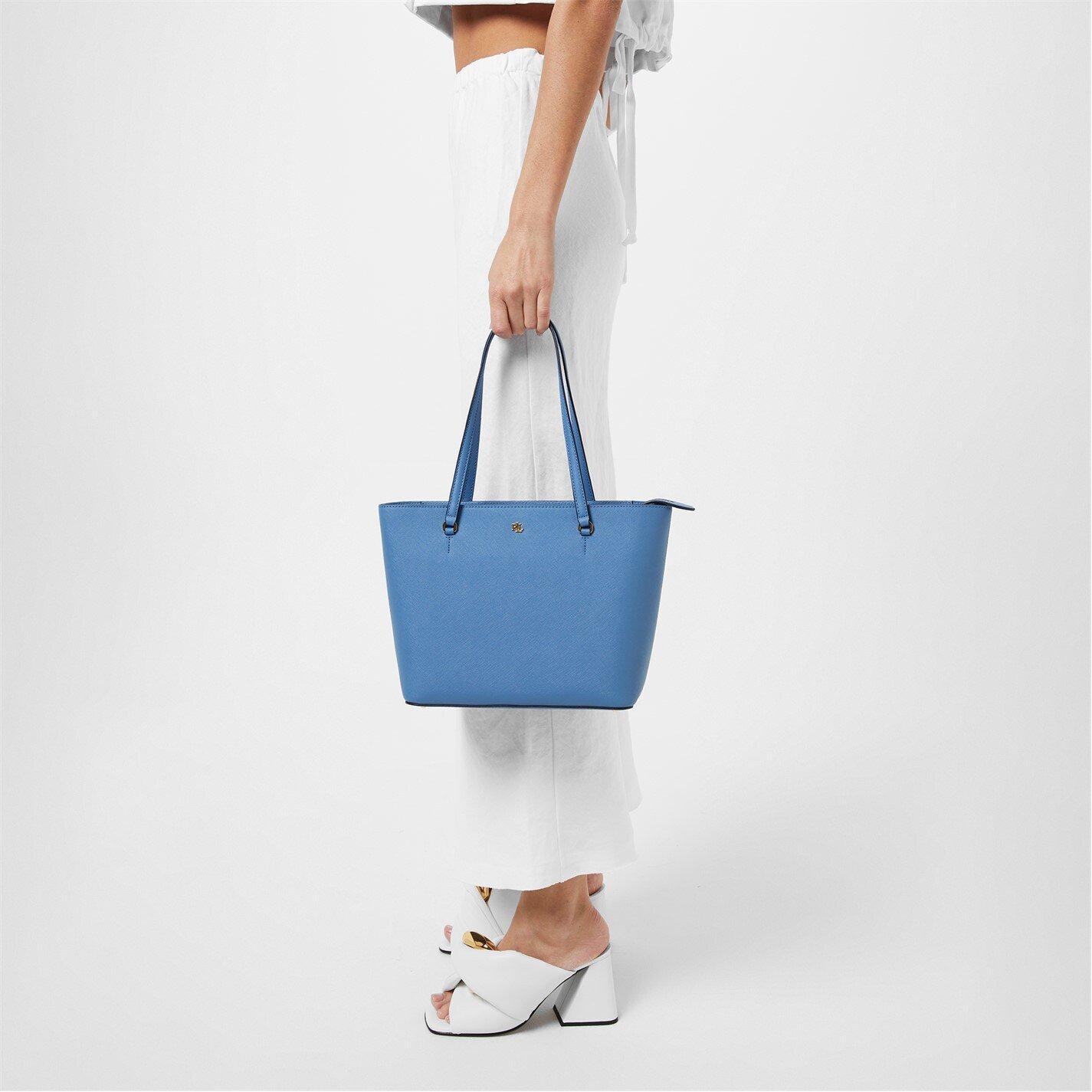Pale Azure - Lauren by Ralph Lauren - Medium Karly Tote - 3