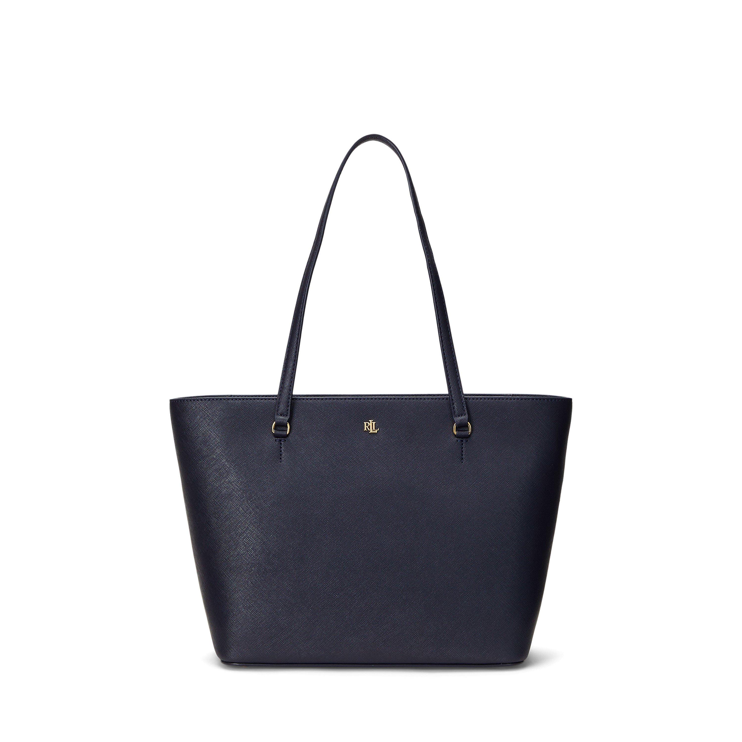 Lauren by Ralph Lauren Medium Karly Tote - REFINED NAVY