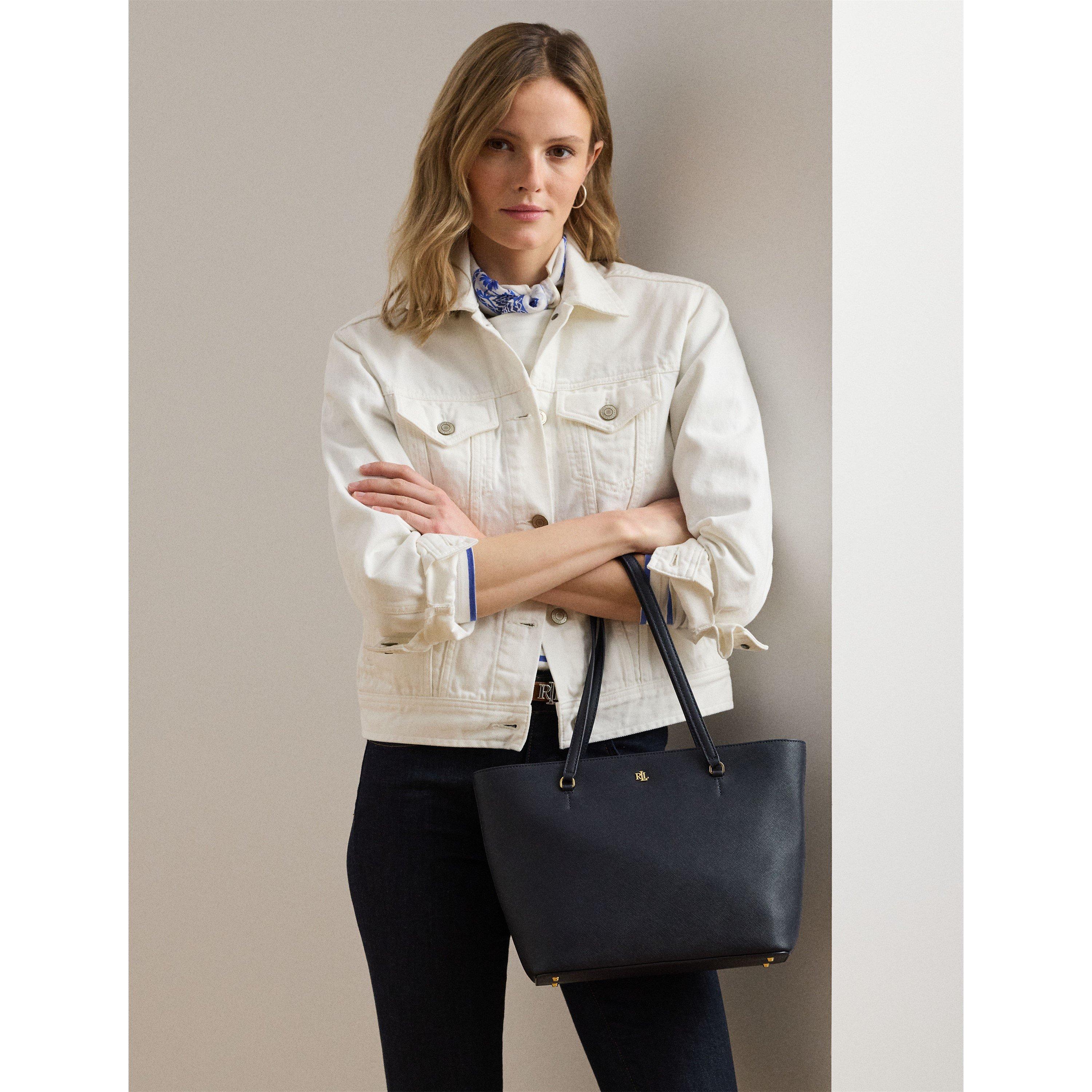REFINED NAVY - Lauren by Ralph Lauren - Medium Karly Tote - 3