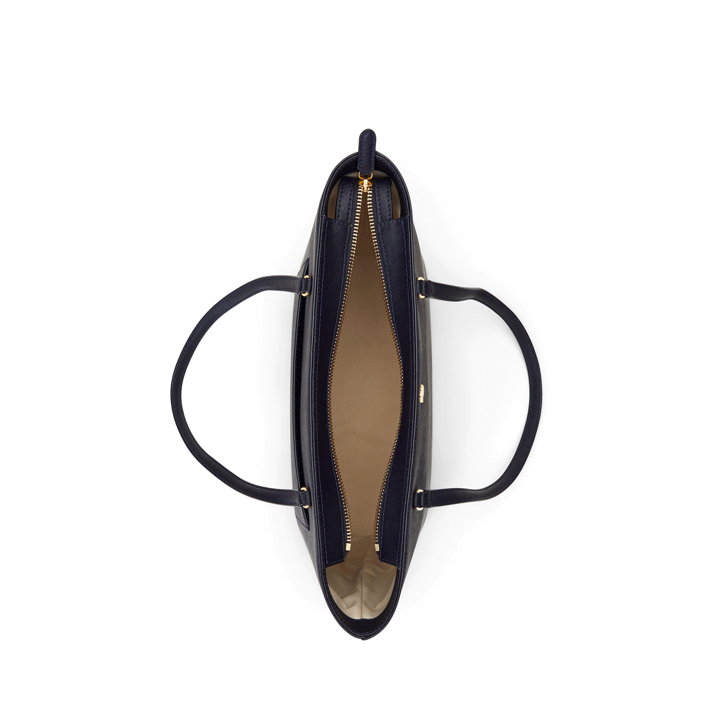 REFINED NAVY - Lauren by Ralph Lauren - Medium Karly Tote - 5