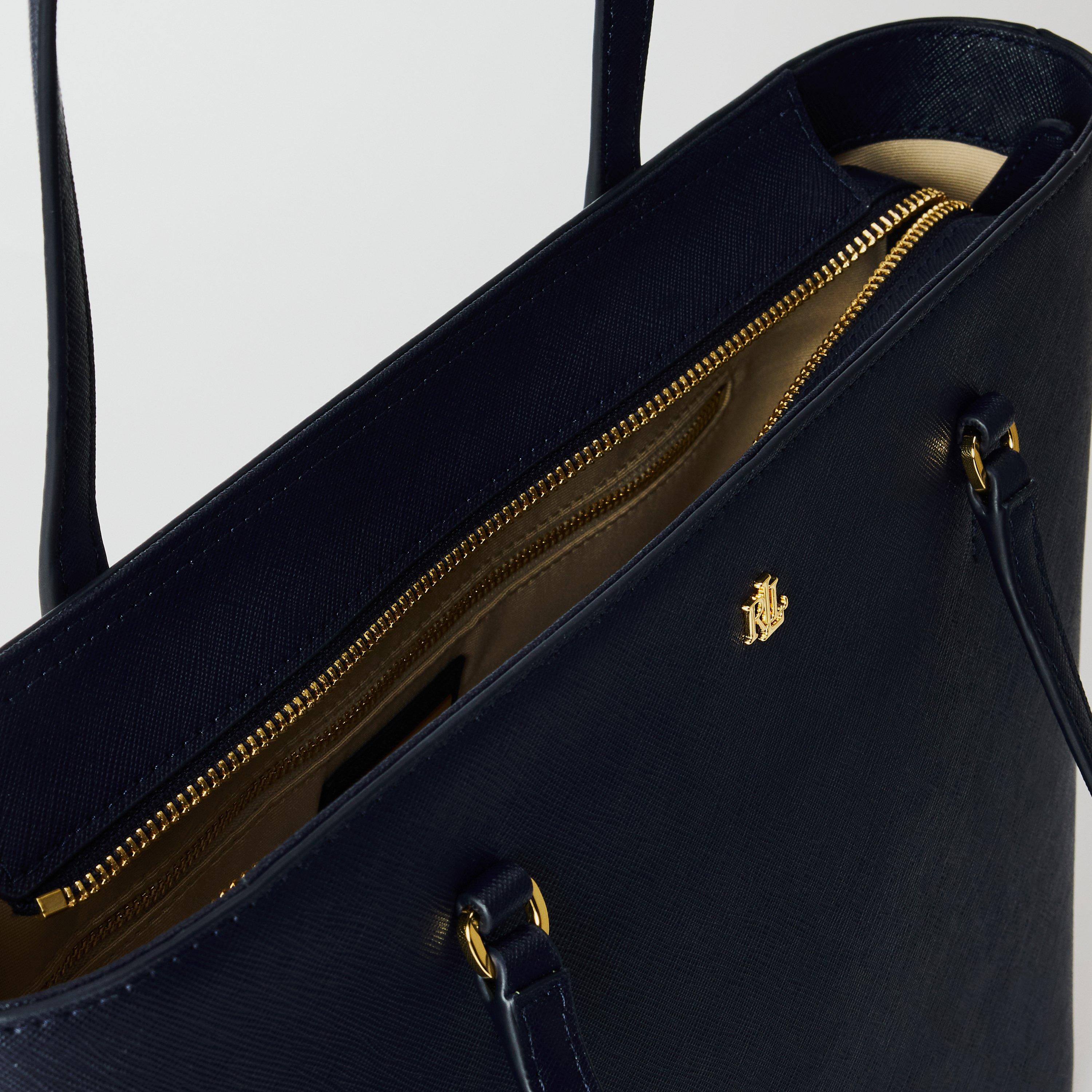 REFINED NAVY - Lauren by Ralph Lauren - Medium Karly Tote - 6