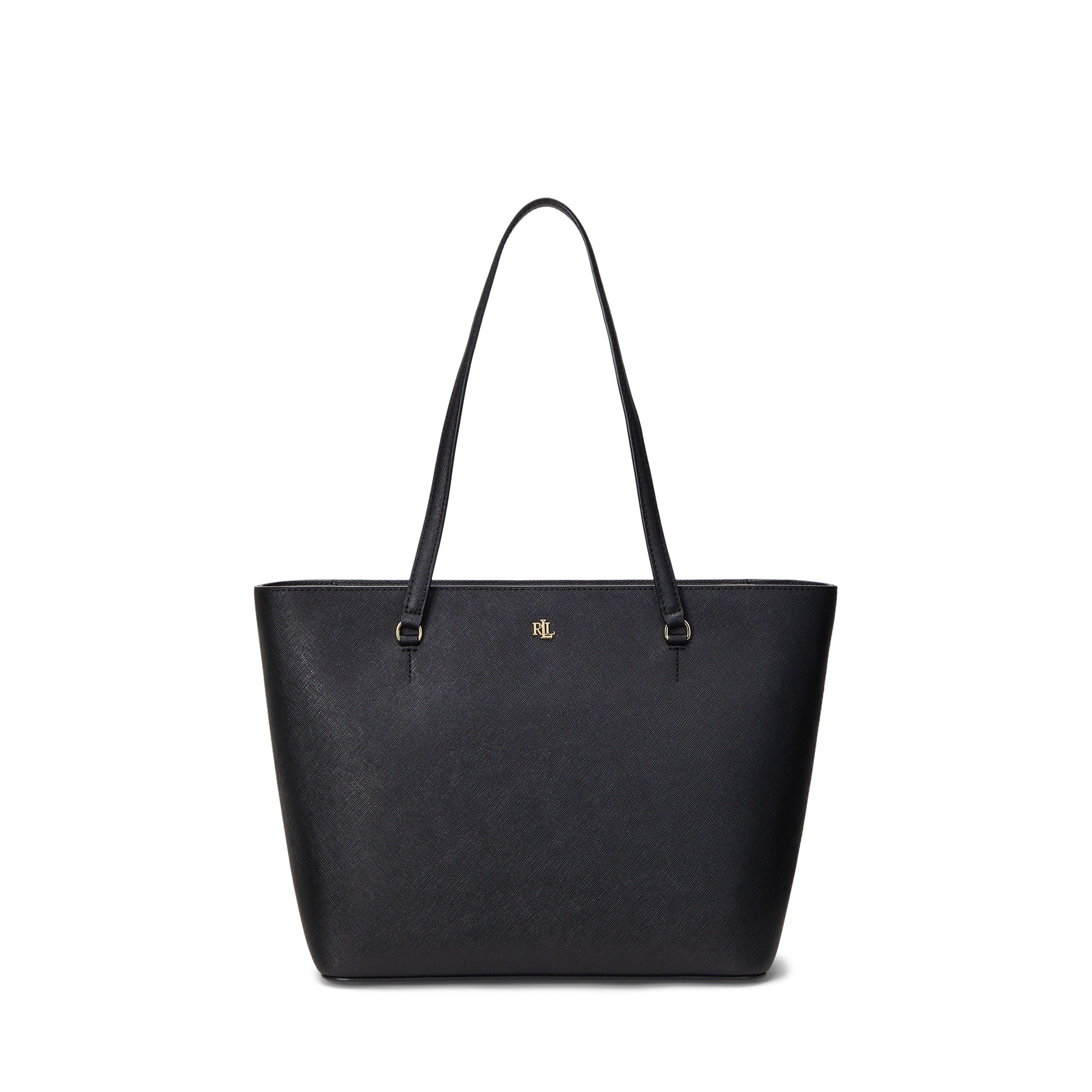 Black - Lauren by Ralph Lauren - Medium Karly Tote - 1