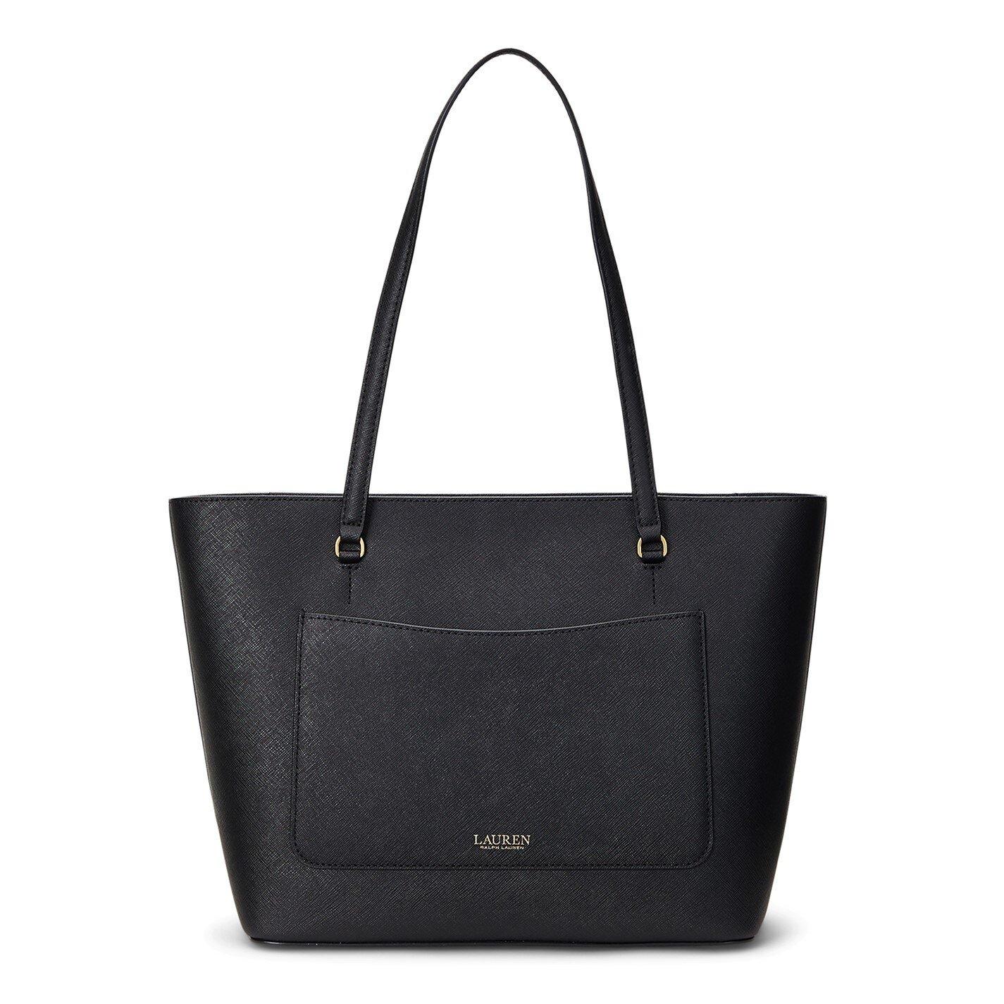Black - Lauren by Ralph Lauren - Medium Karly Tote - 4