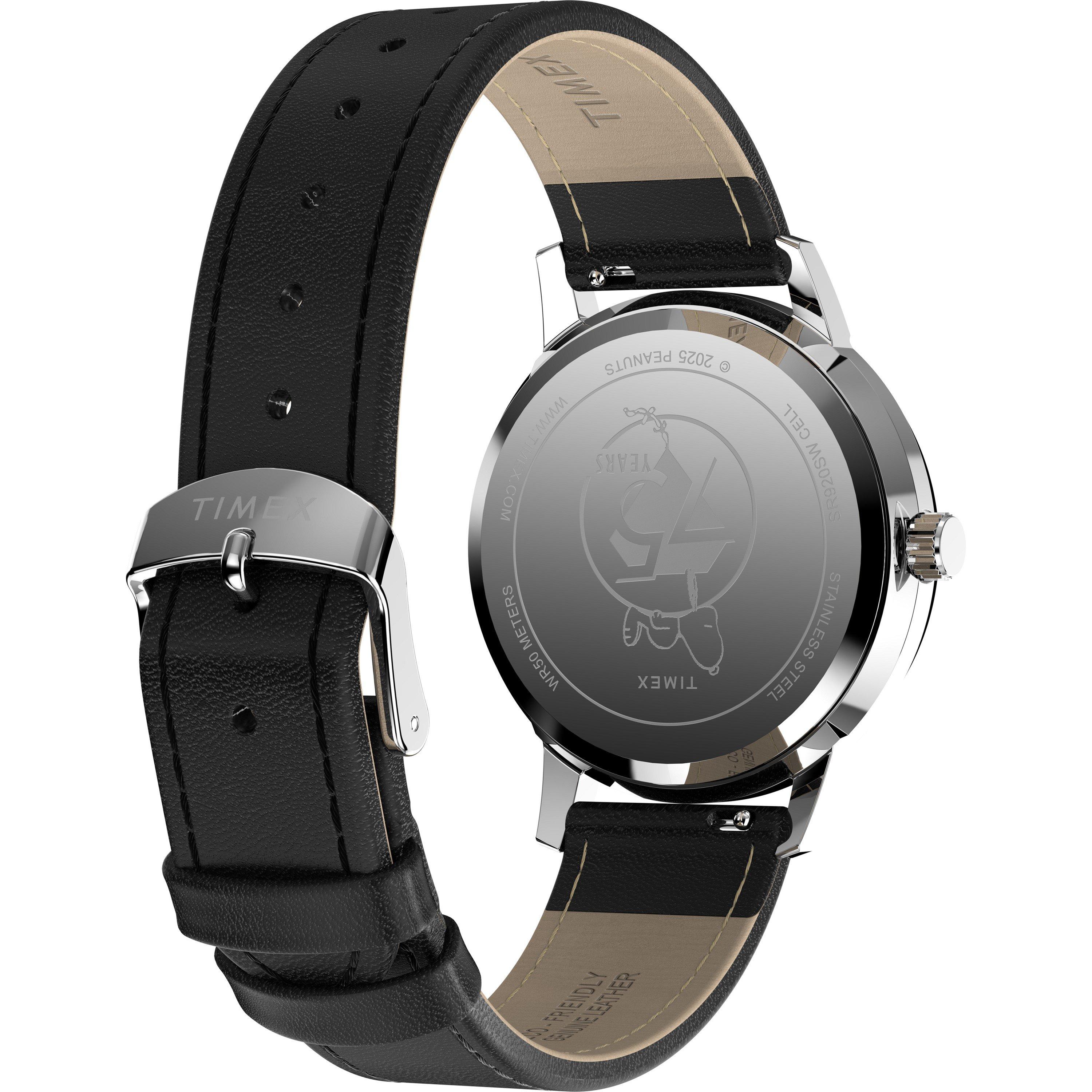 White/Silver - Timex - Men's Peanuts Analogue Watch - 4