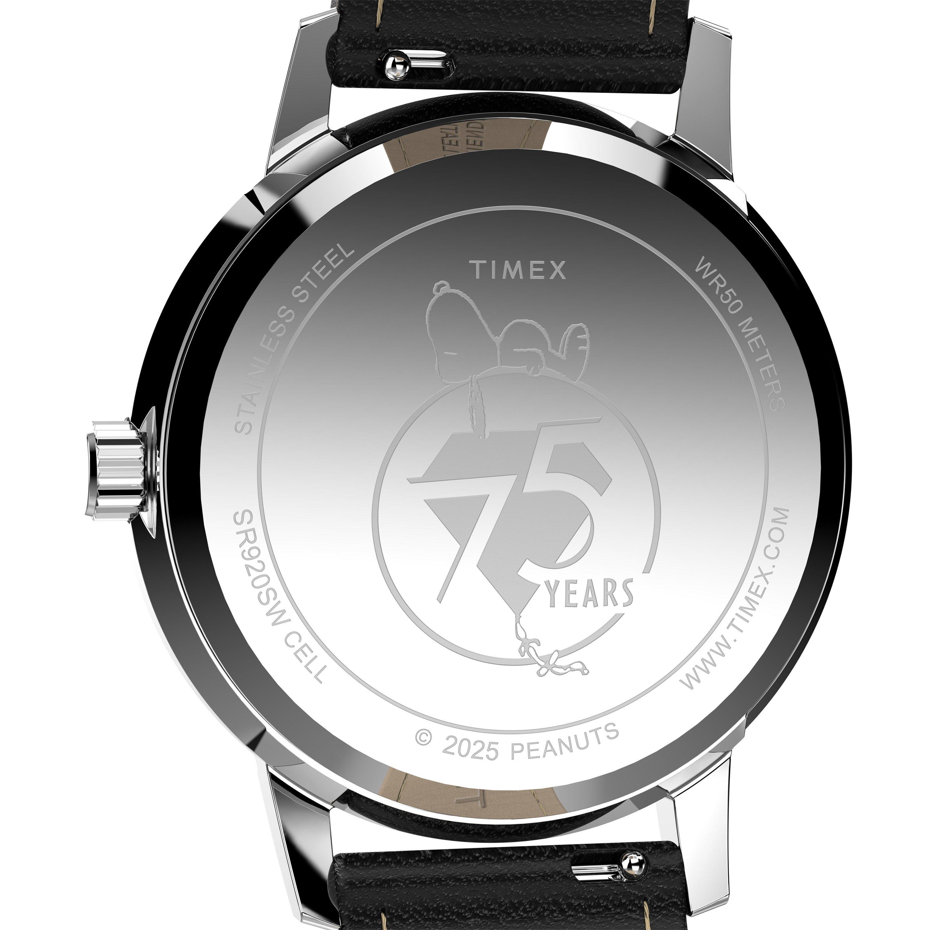 White/Silver - Timex - Men's Peanuts Analogue Watch - 5