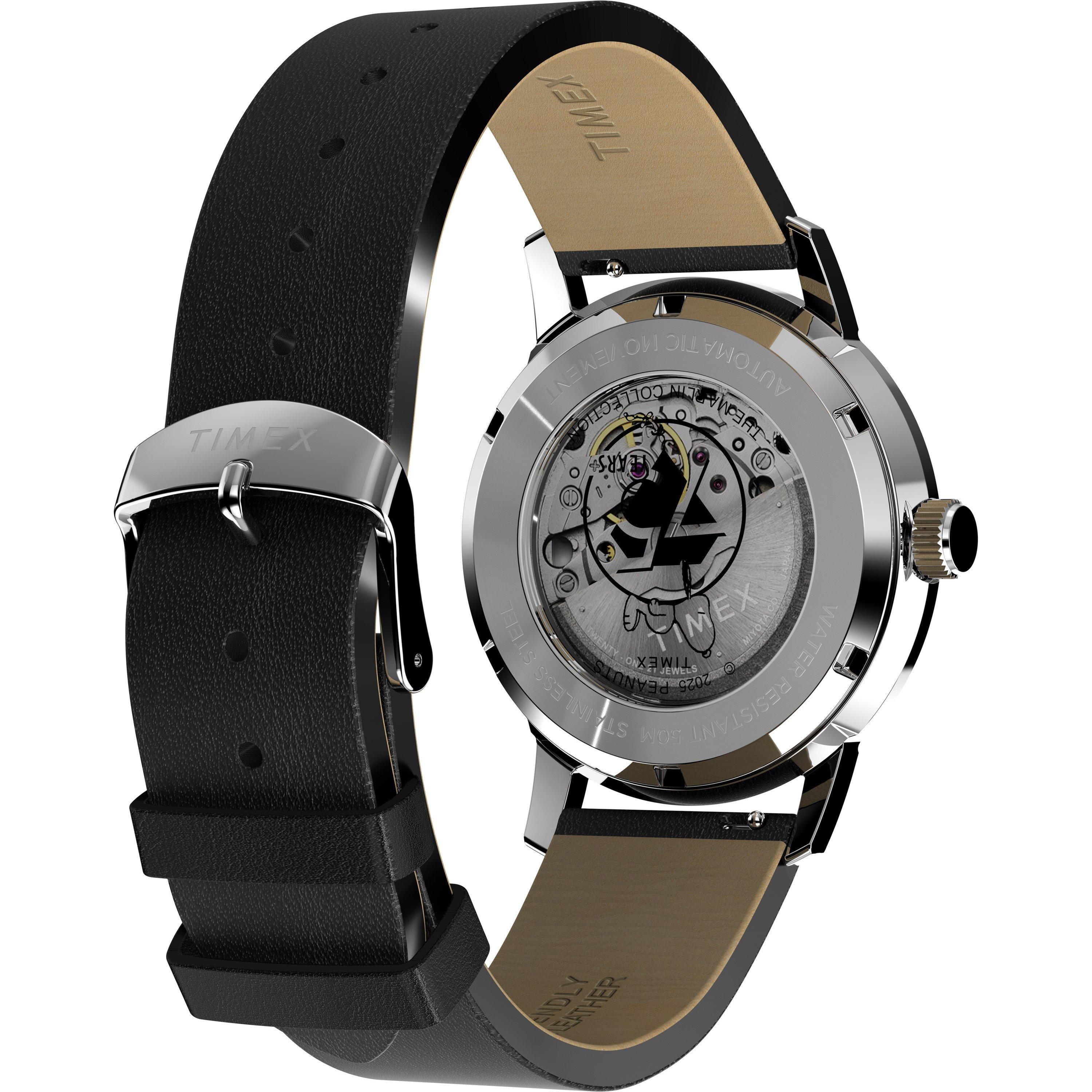 Silver/Silver - Timex - Men's Peanuts Analogue Watch - 5