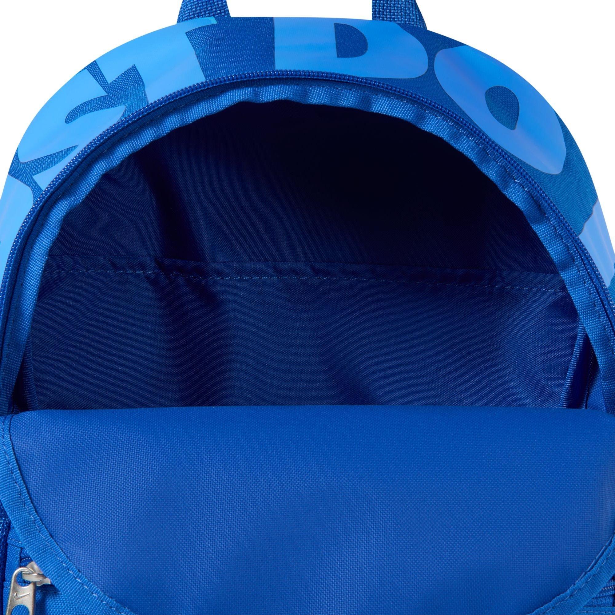 Bleu royal/Blanc - Nike - Just Do It Mini Base Backpack - 5