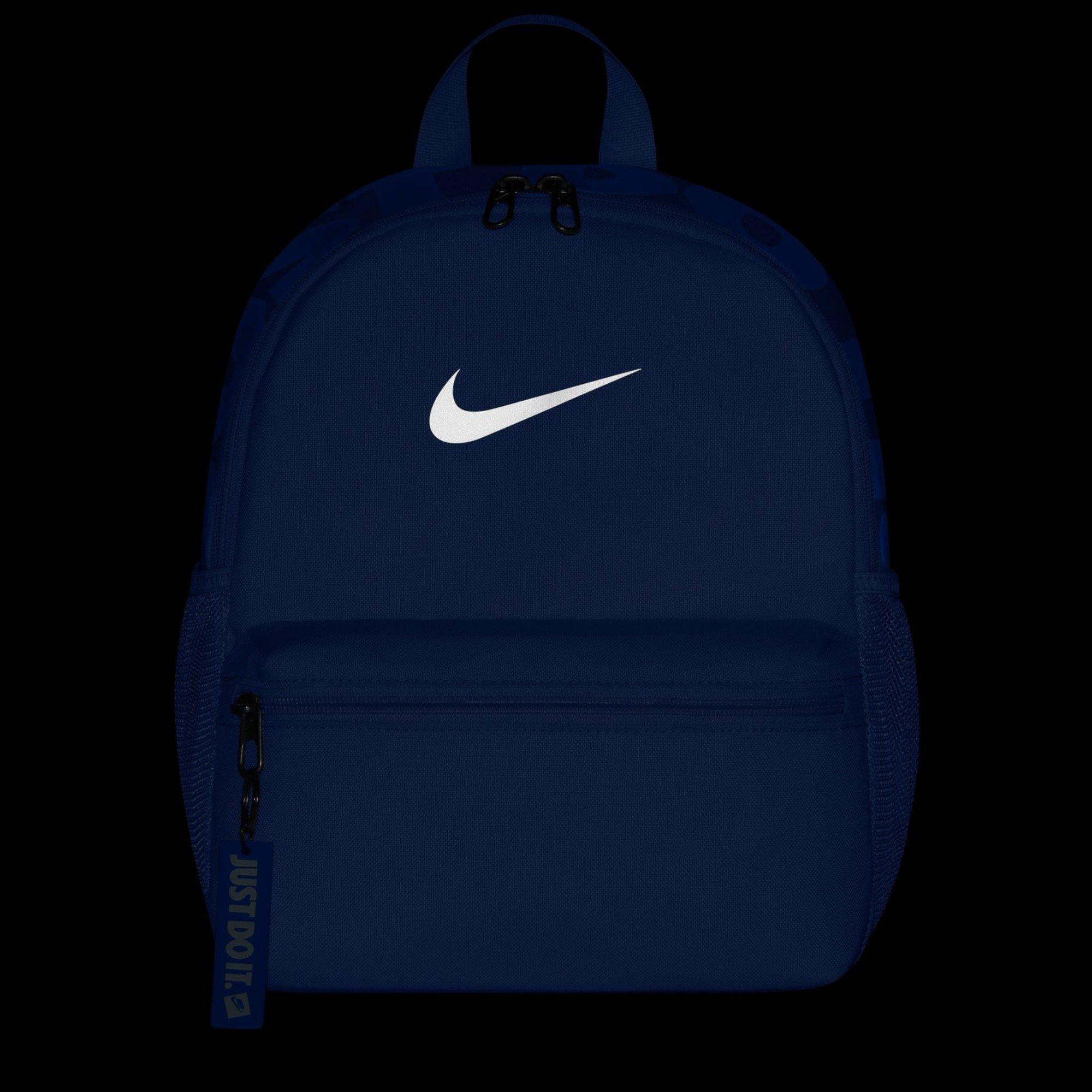 Bleu royal/Blanc - Nike - Just Do It Mini Base Backpack - 8