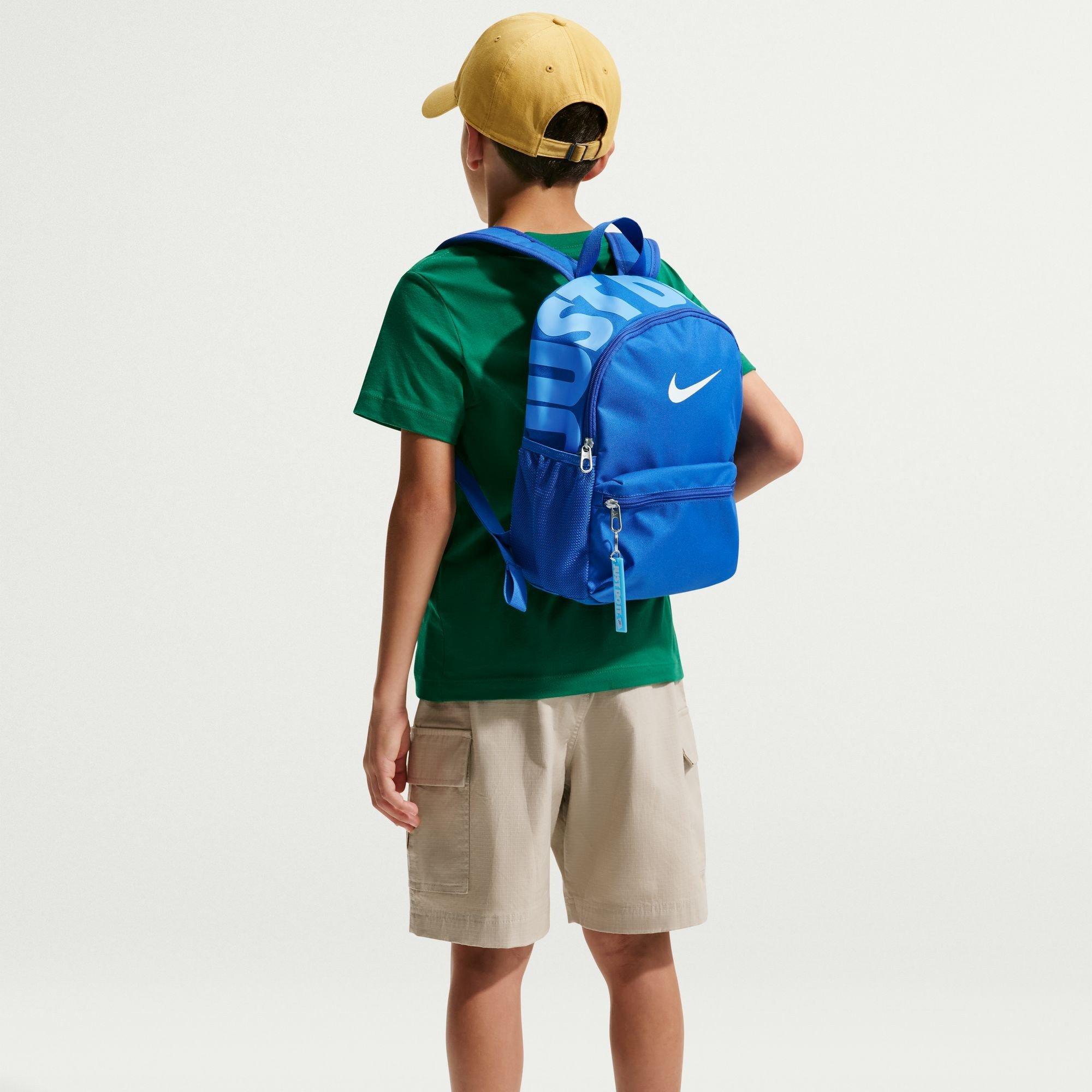 Bleu royal/Blanc - Nike - Just Do It Mini Base Backpack - 10