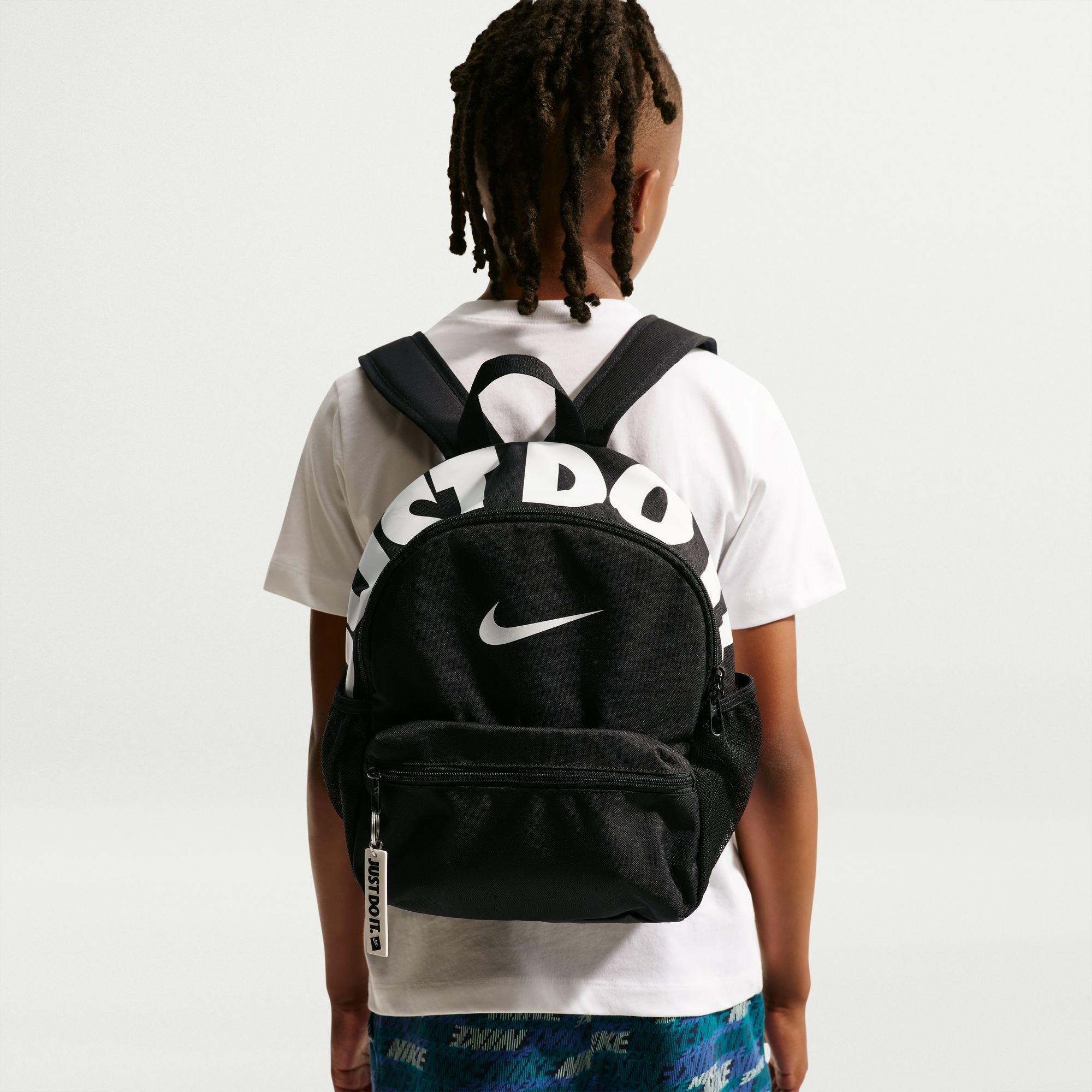 Black/White - Nike - Just Do It Mini Base Backpack - 11