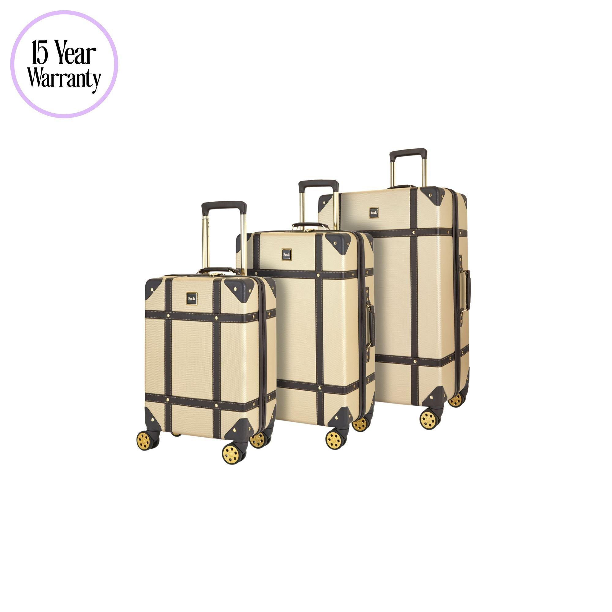 Gold - Rock - Rock Vintage Suitcase Gold - 1