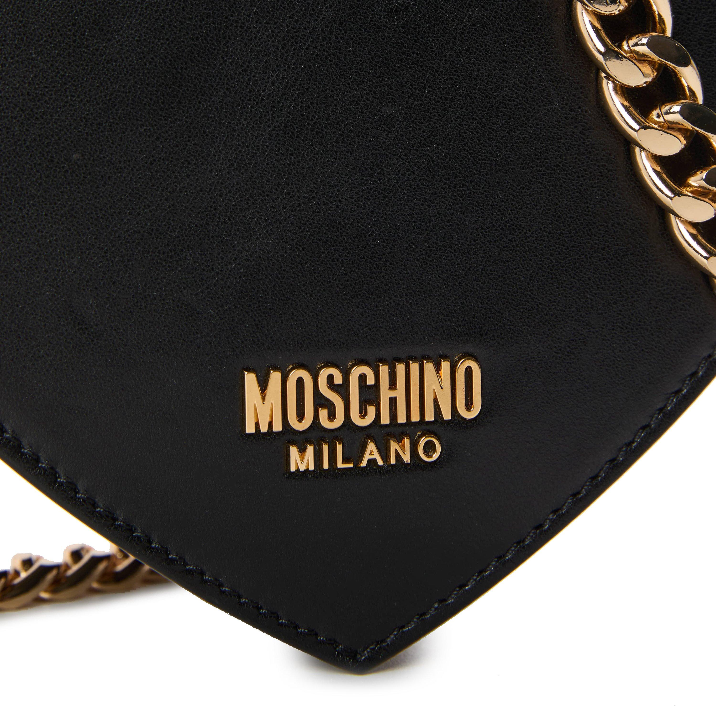 Black - Moschino - Moschino Heart Bag Ld99 - 3