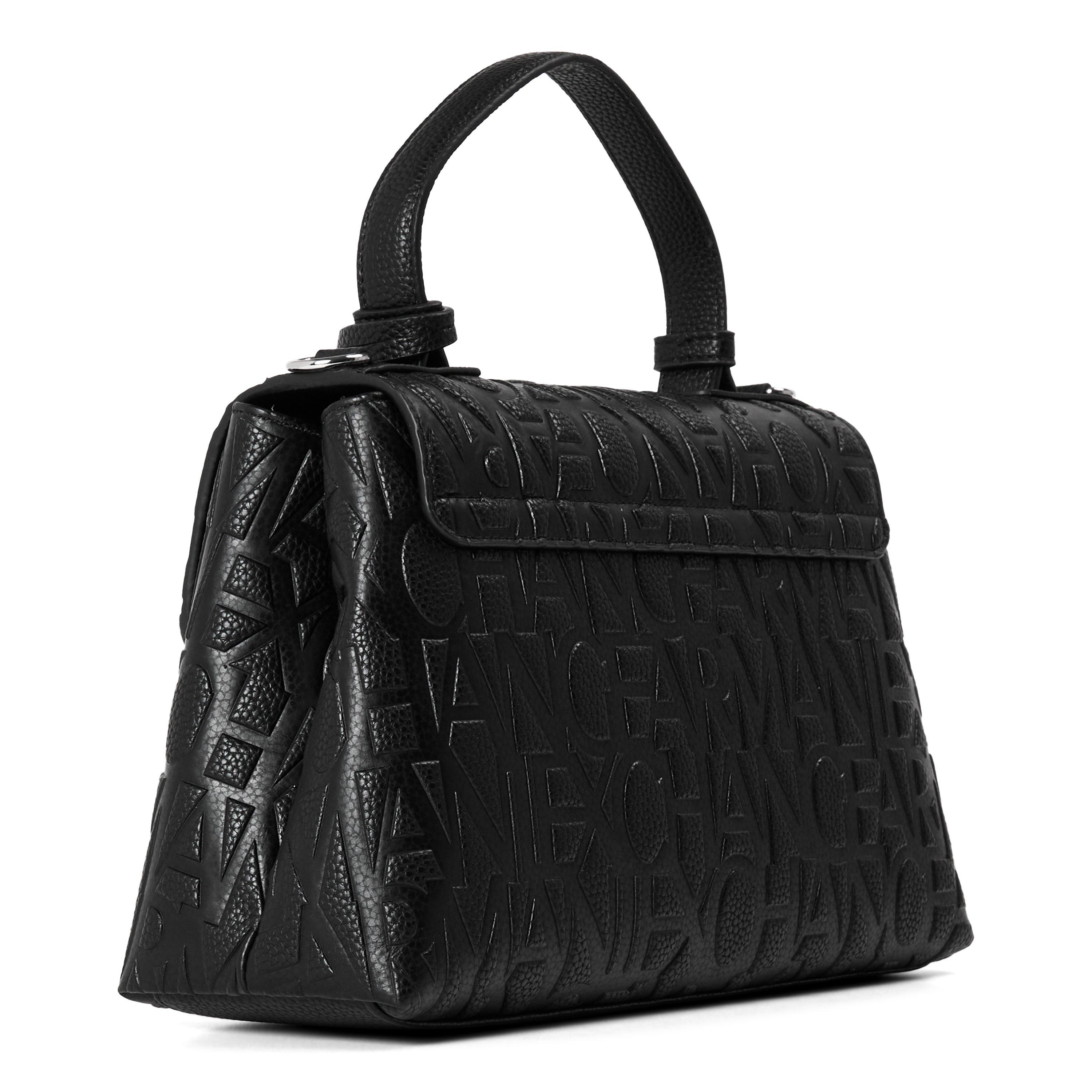 Black - Armani Exchange - Armani Exchange Top Handle Bag - 2