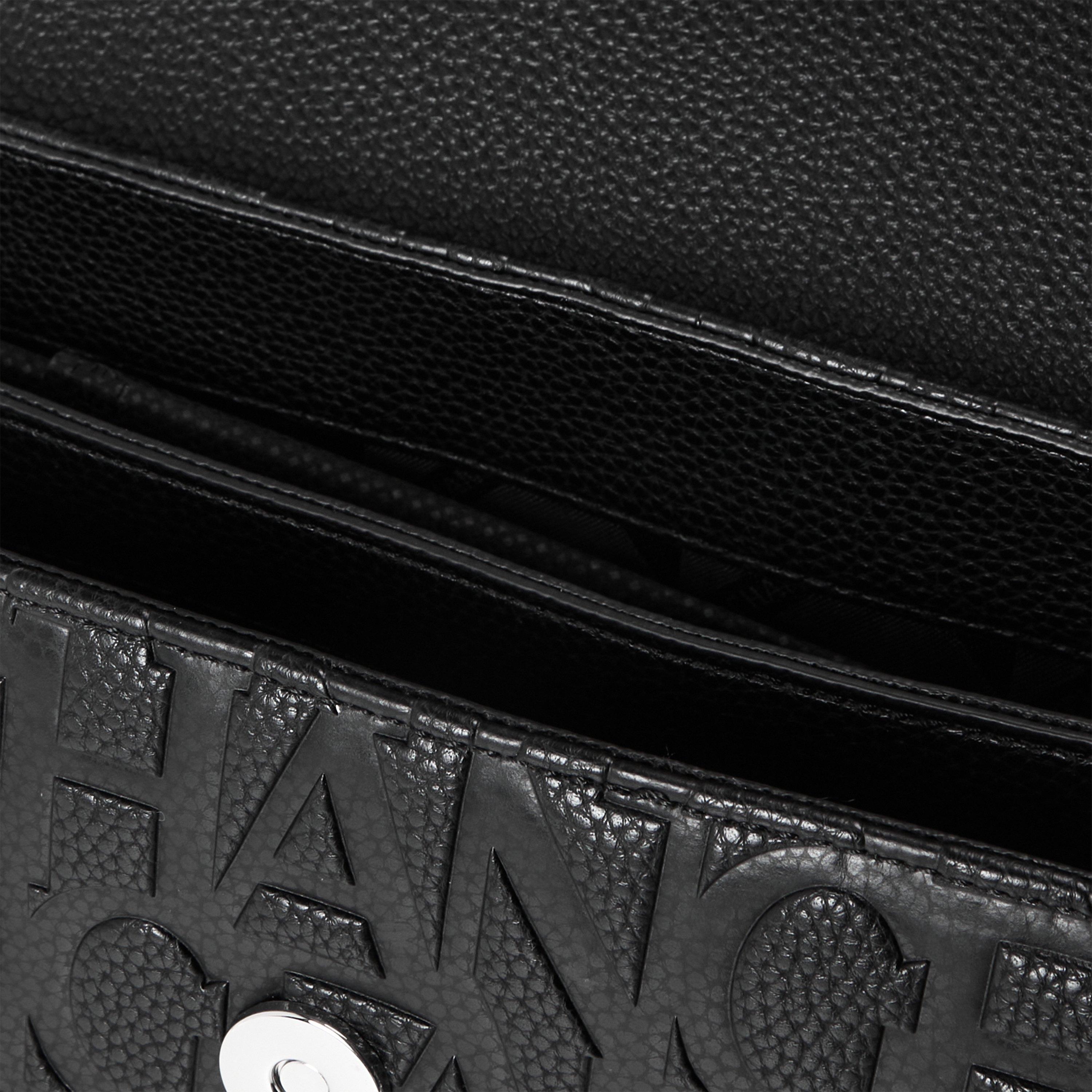 Black - Armani Exchange - Armani Exchange Top Handle Bag - 4