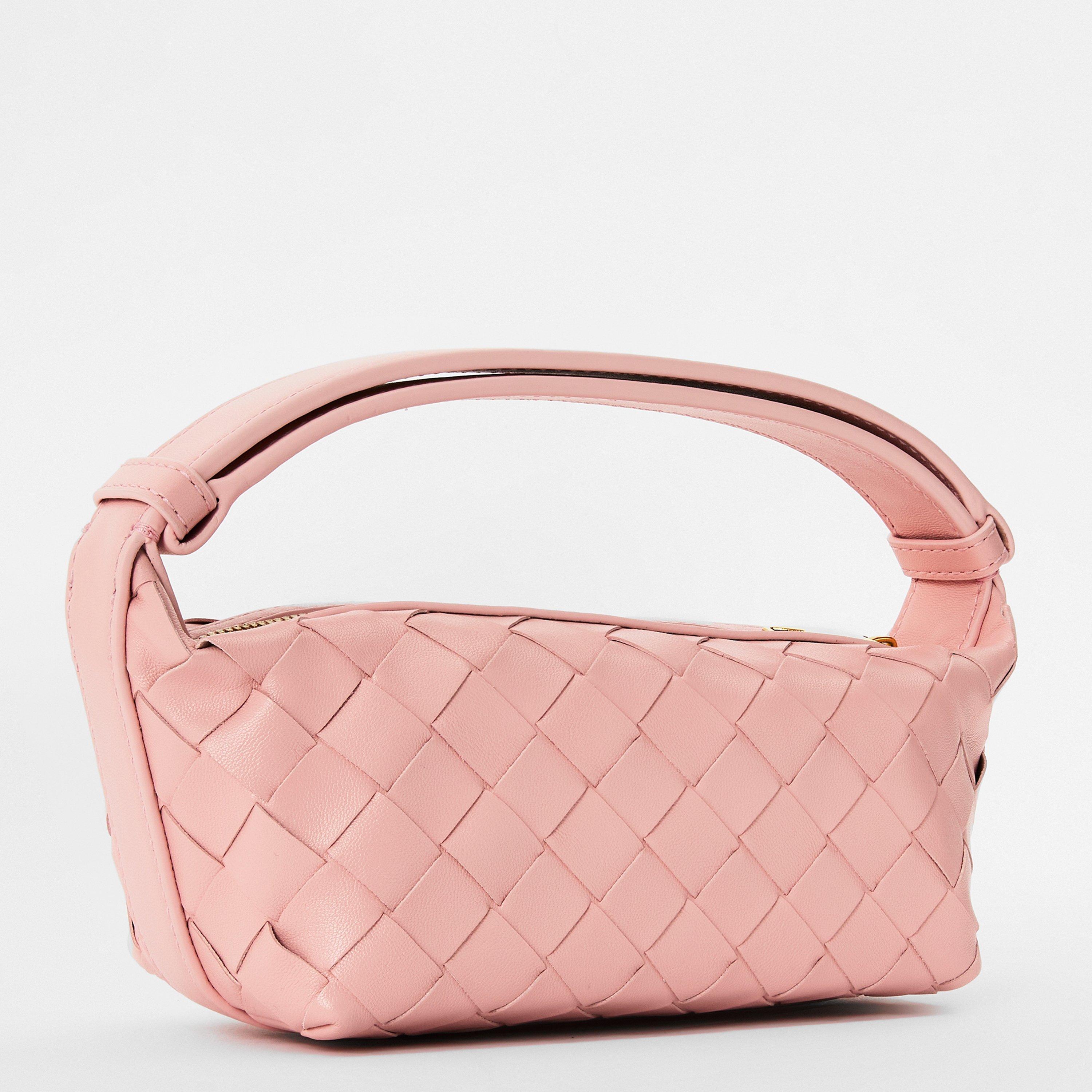 Rose - Bottega Veneta - Women's Wallace Mini Bag - 2