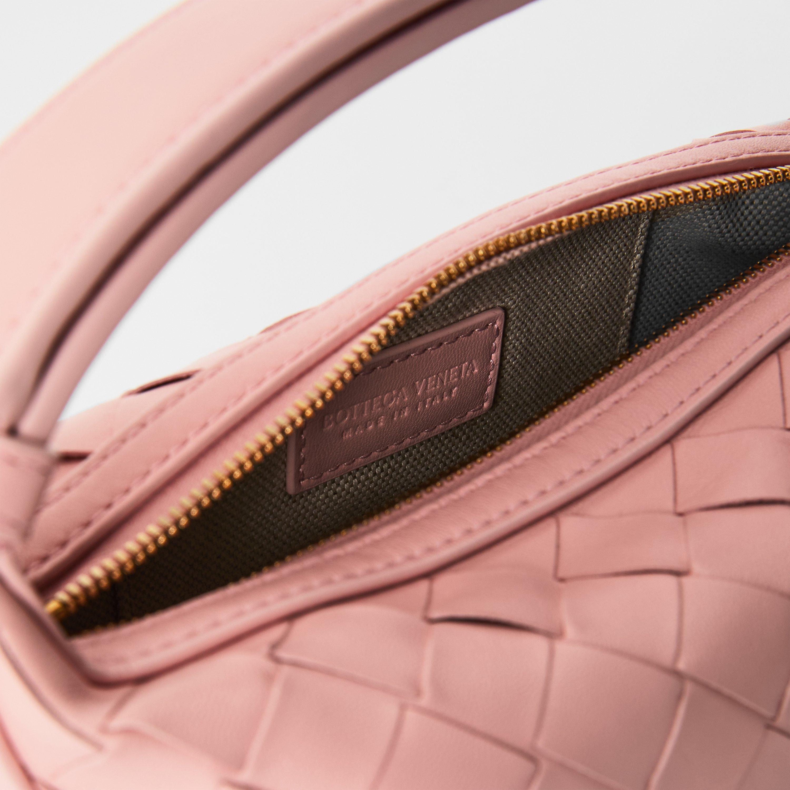 Rose - Bottega Veneta - Women's Wallace Mini Bag - 5