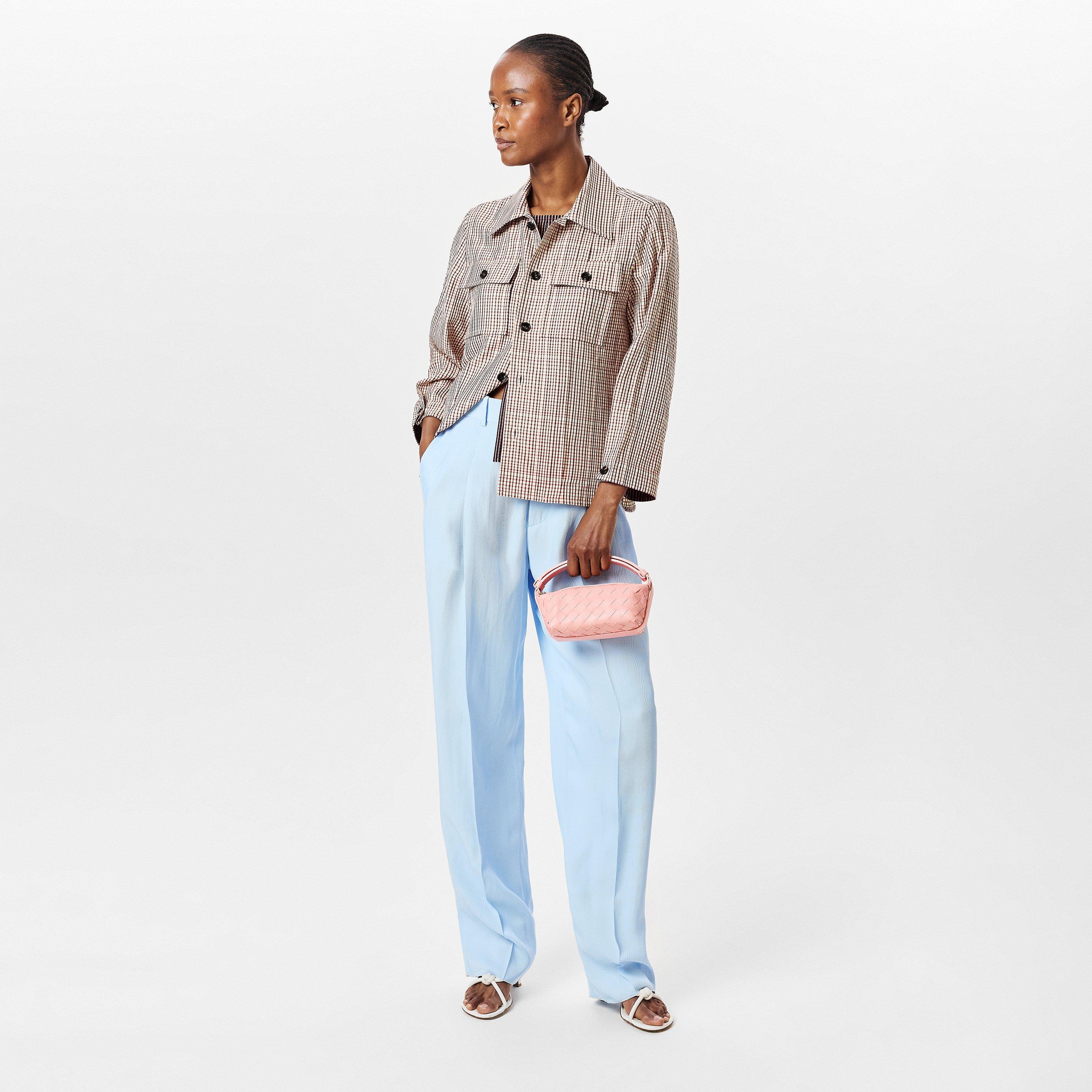 Rose - Bottega Veneta - Women's Wallace Mini Bag - 6