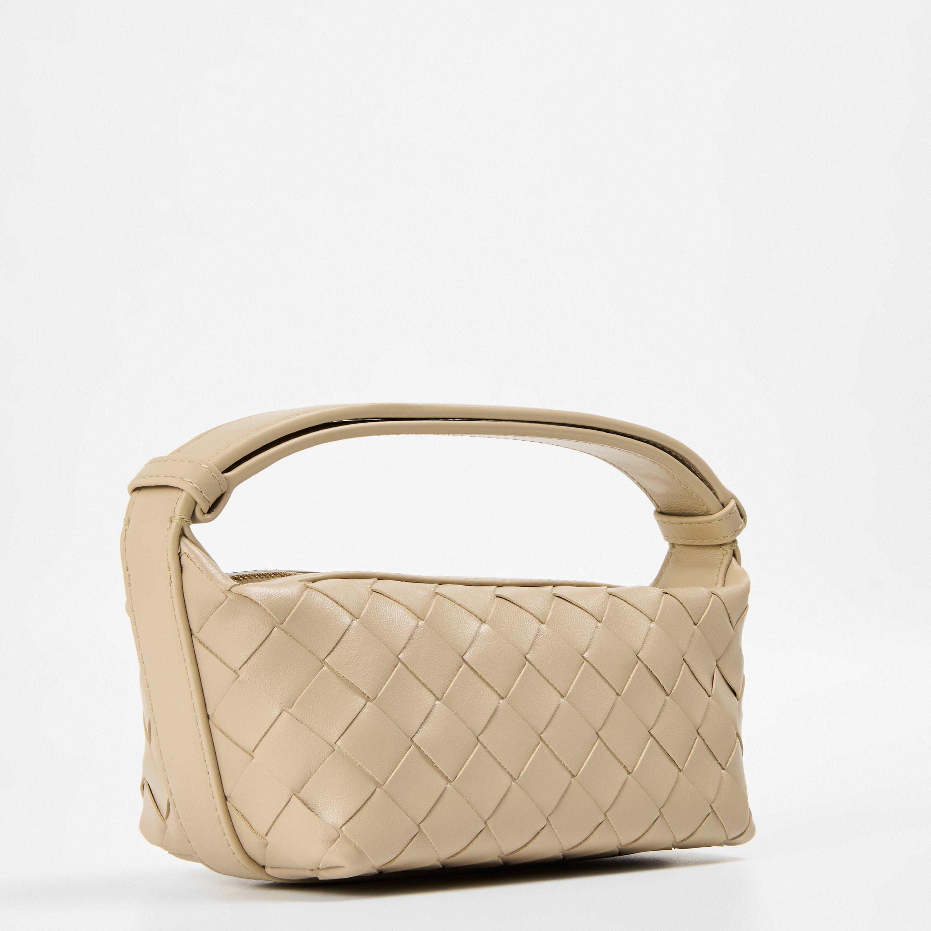 Ecru - Bottega Veneta - Women's Wallace Mini Bag - 2