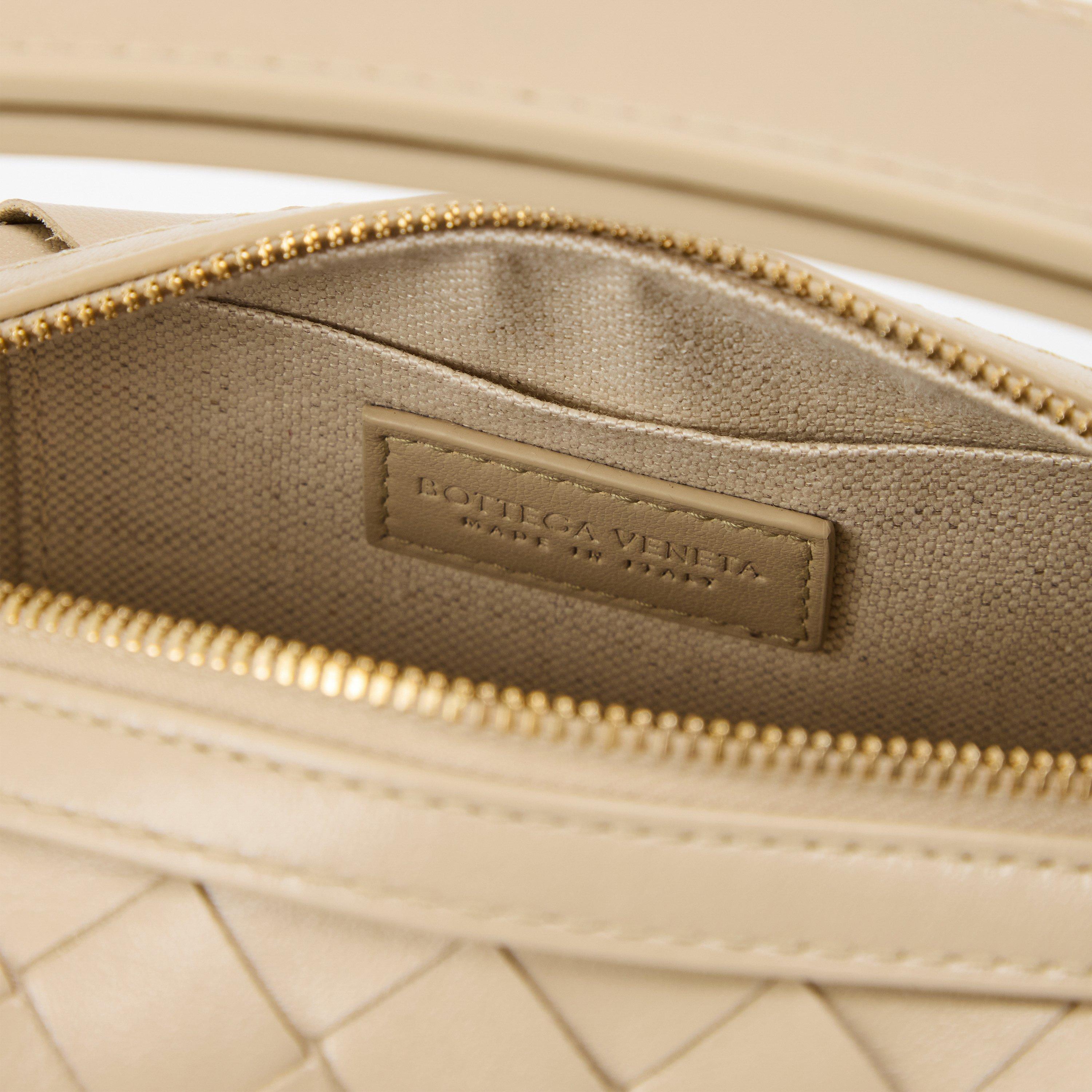 Ecru - Bottega Veneta - Women's Wallace Mini Bag - 5