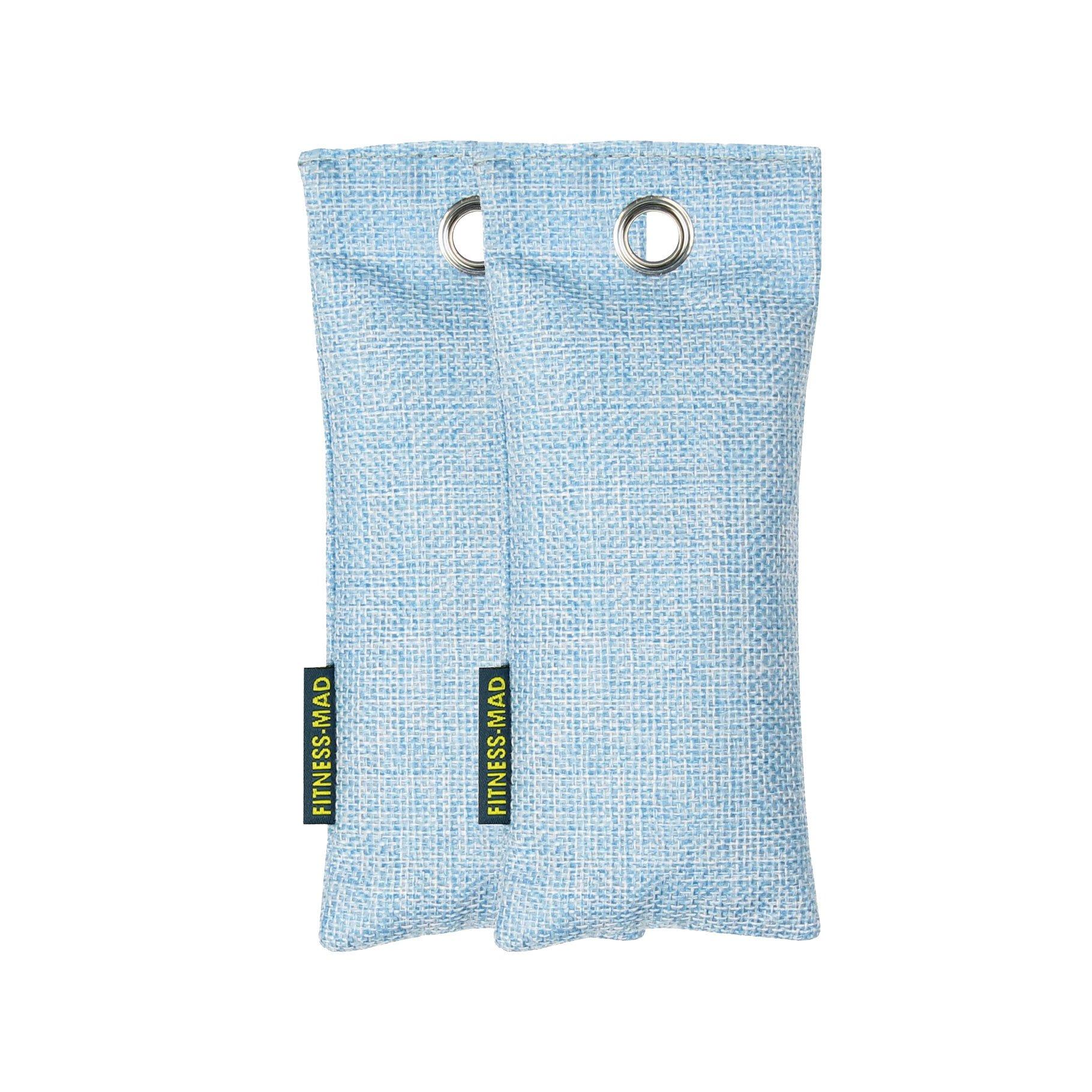 Blue - Fitness-Mad - Sports Odour Absorber with Bamboo Charcoal - Pair - 1