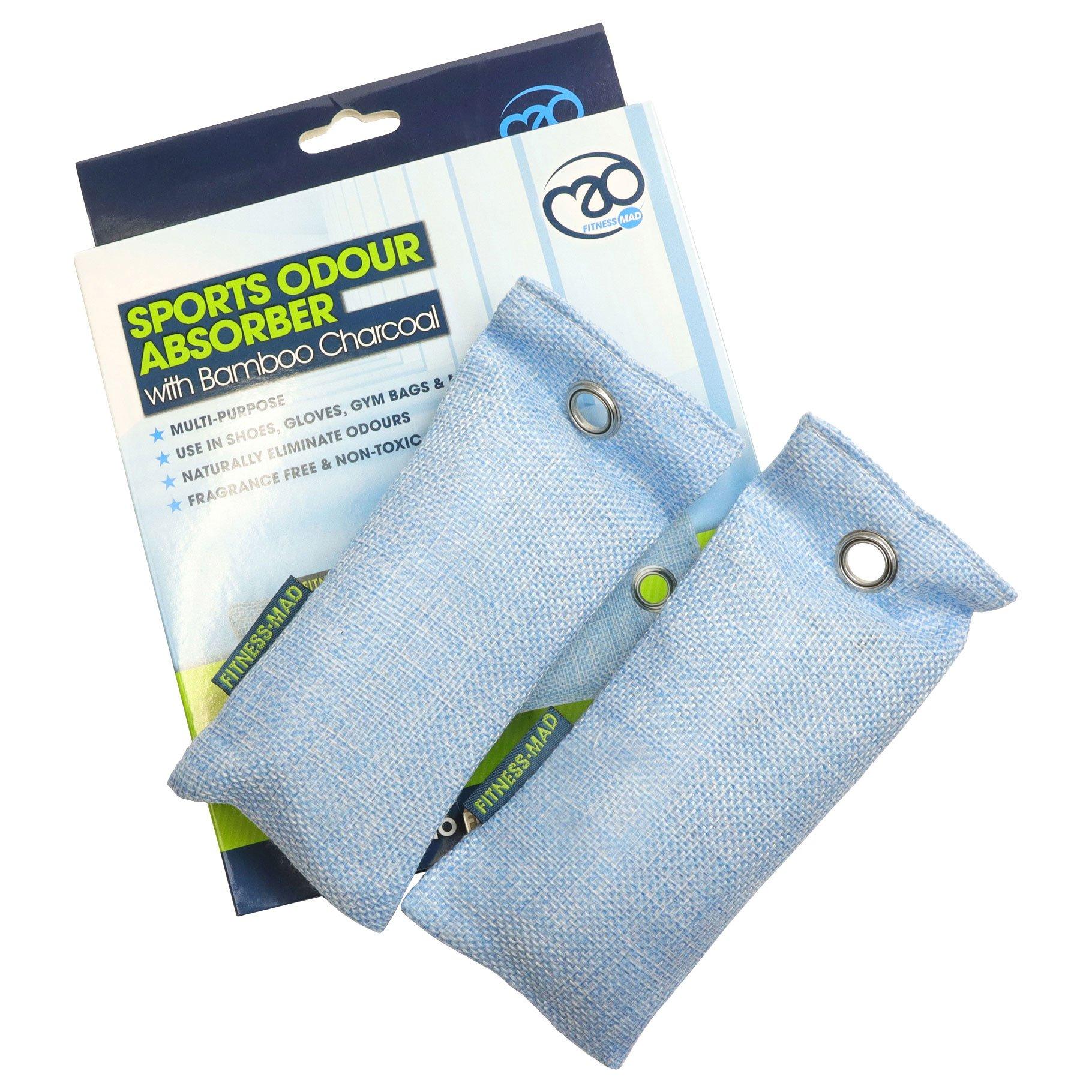 Blue - Fitness-Mad - Sports Odour Absorber with Bamboo Charcoal - Pair - 4