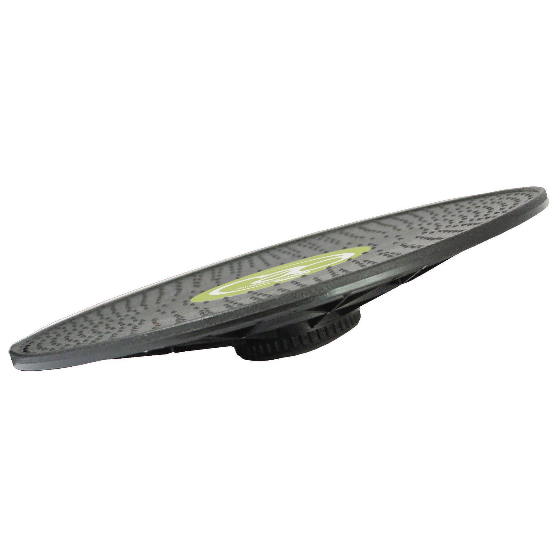 Black - Fitness-Mad - Adjustable Wobble Board - 3