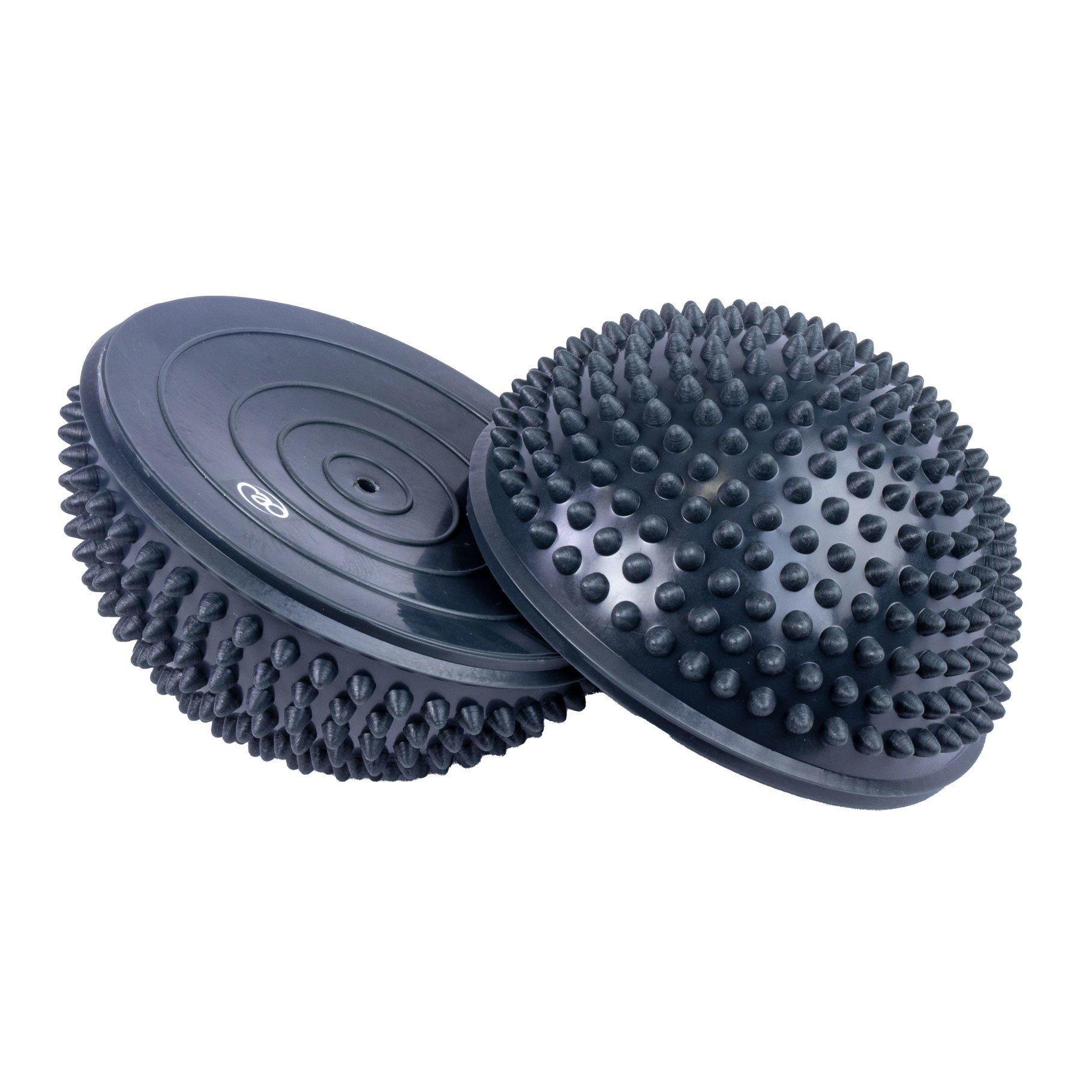 Grey - Fitness-Mad - Balance Pod Domes (Pair) - 1