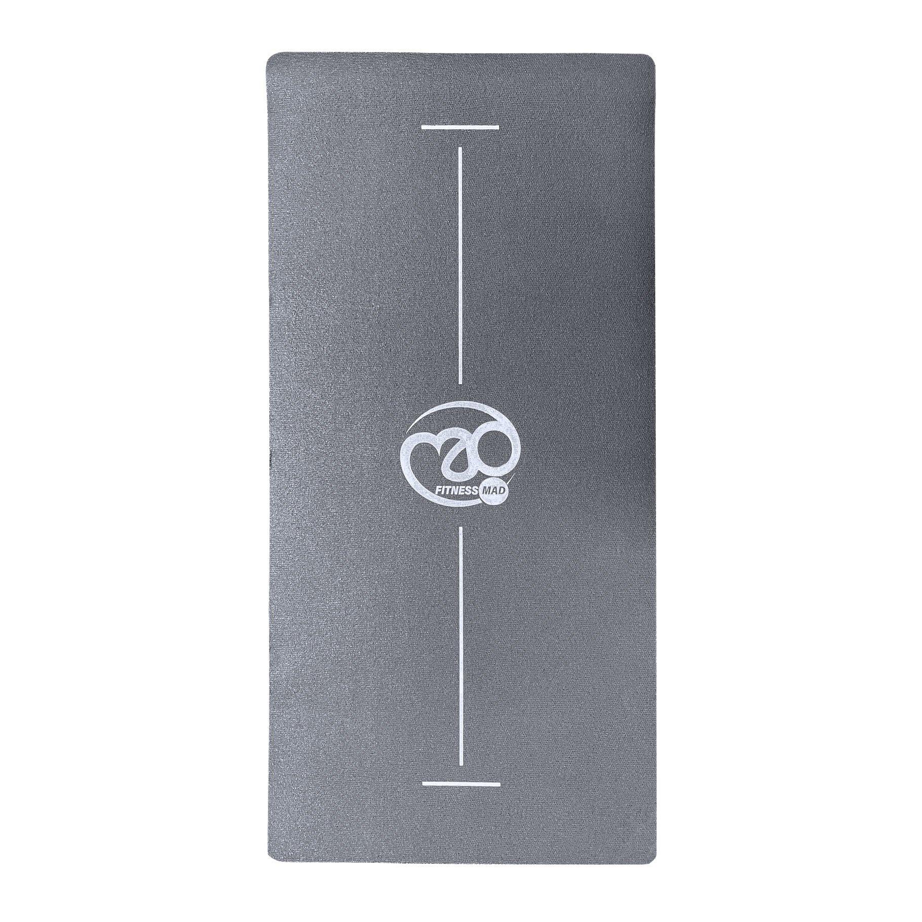 Grey - Fitness-Mad - Skipping Alignment Mat 4.5mm Grey - 1