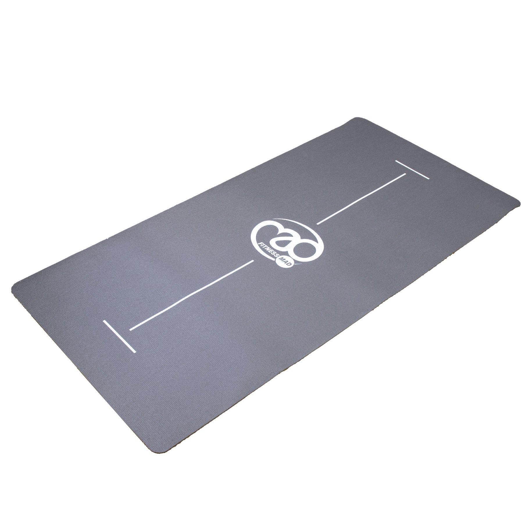 Grey - Fitness-Mad - Skipping Alignment Mat 4.5mm Grey - 3