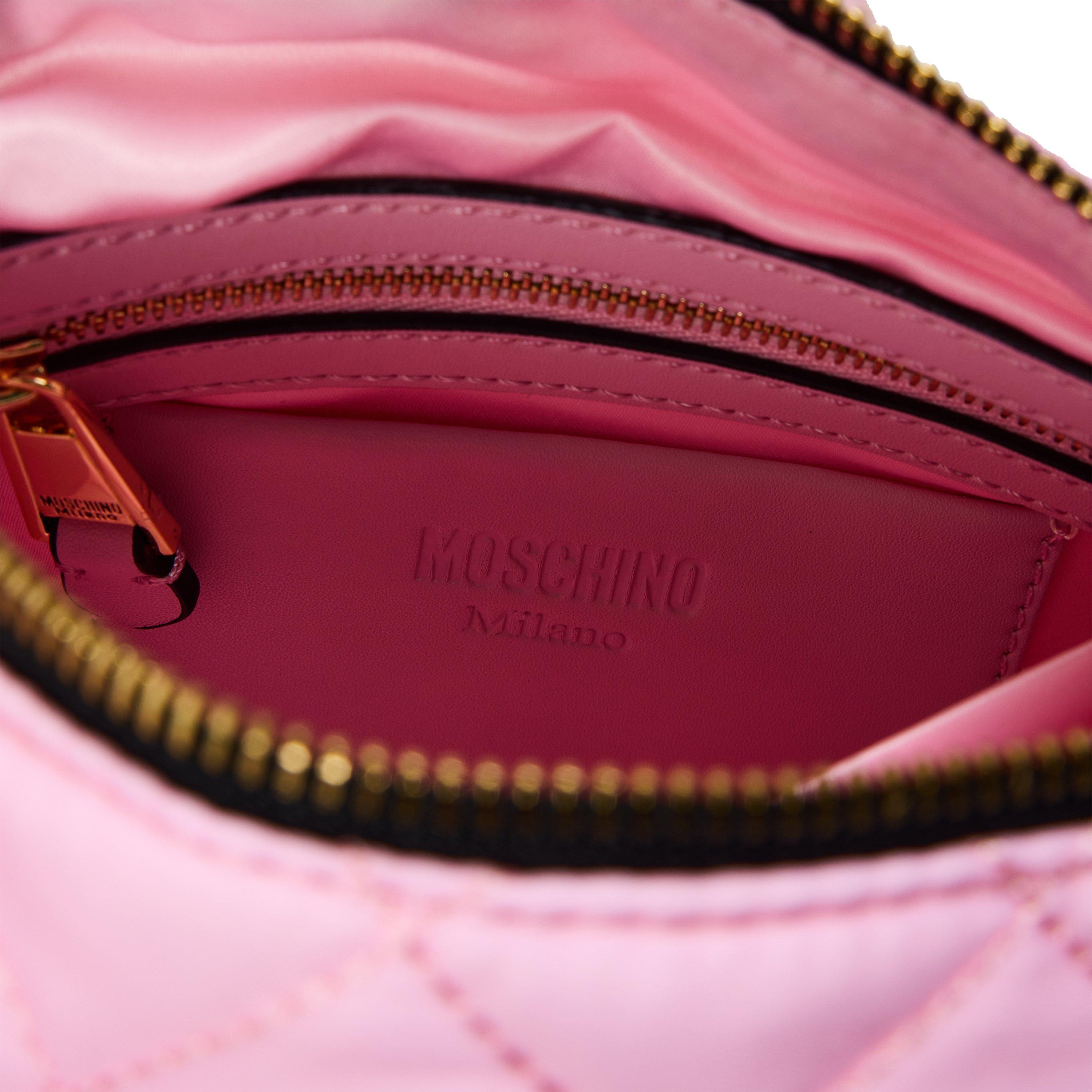 Pink - Moschino - Moschino Nylon Pouch Ld99 - 4