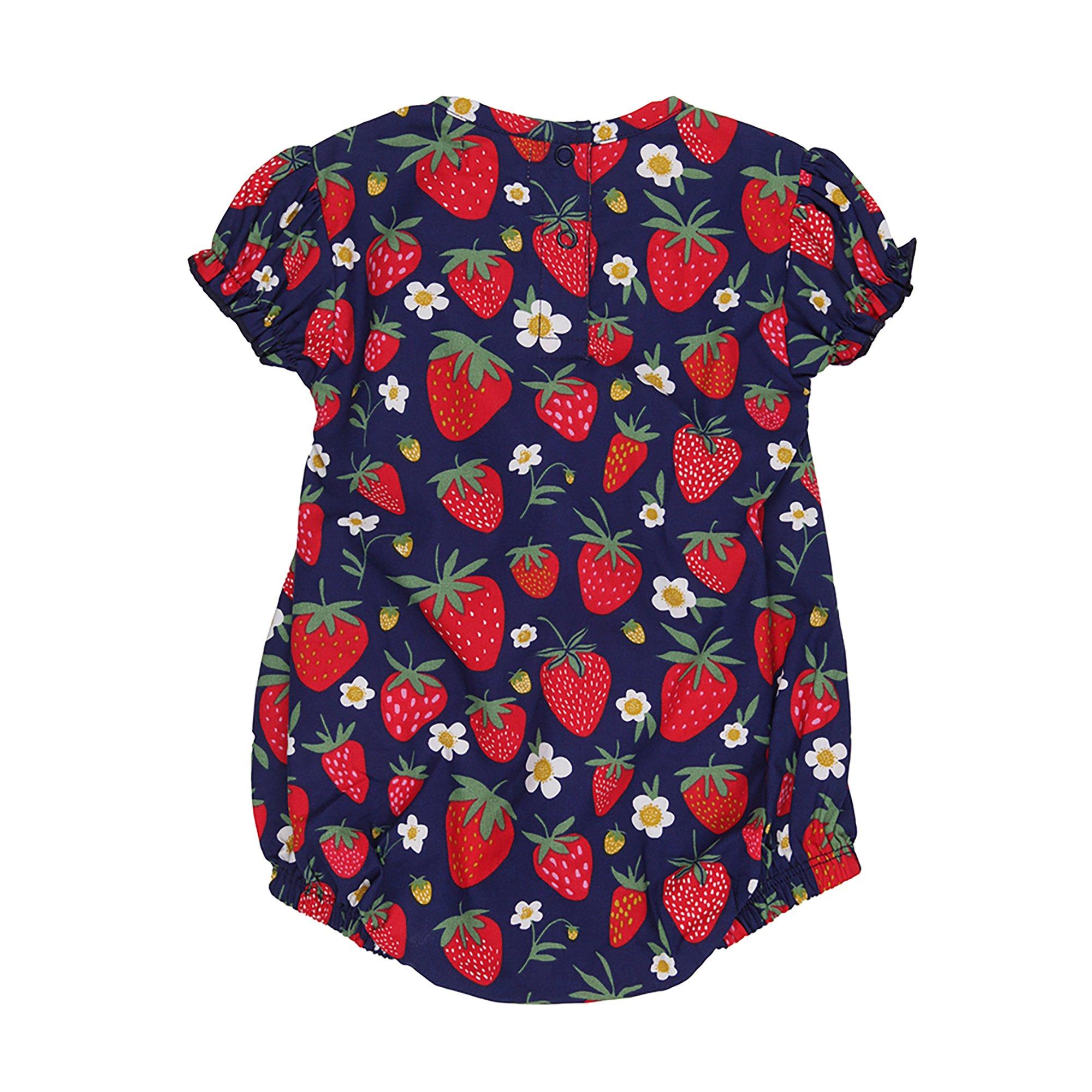 Multi - Lilly and Sid - Strawberry Bubble Bodysuit - 2