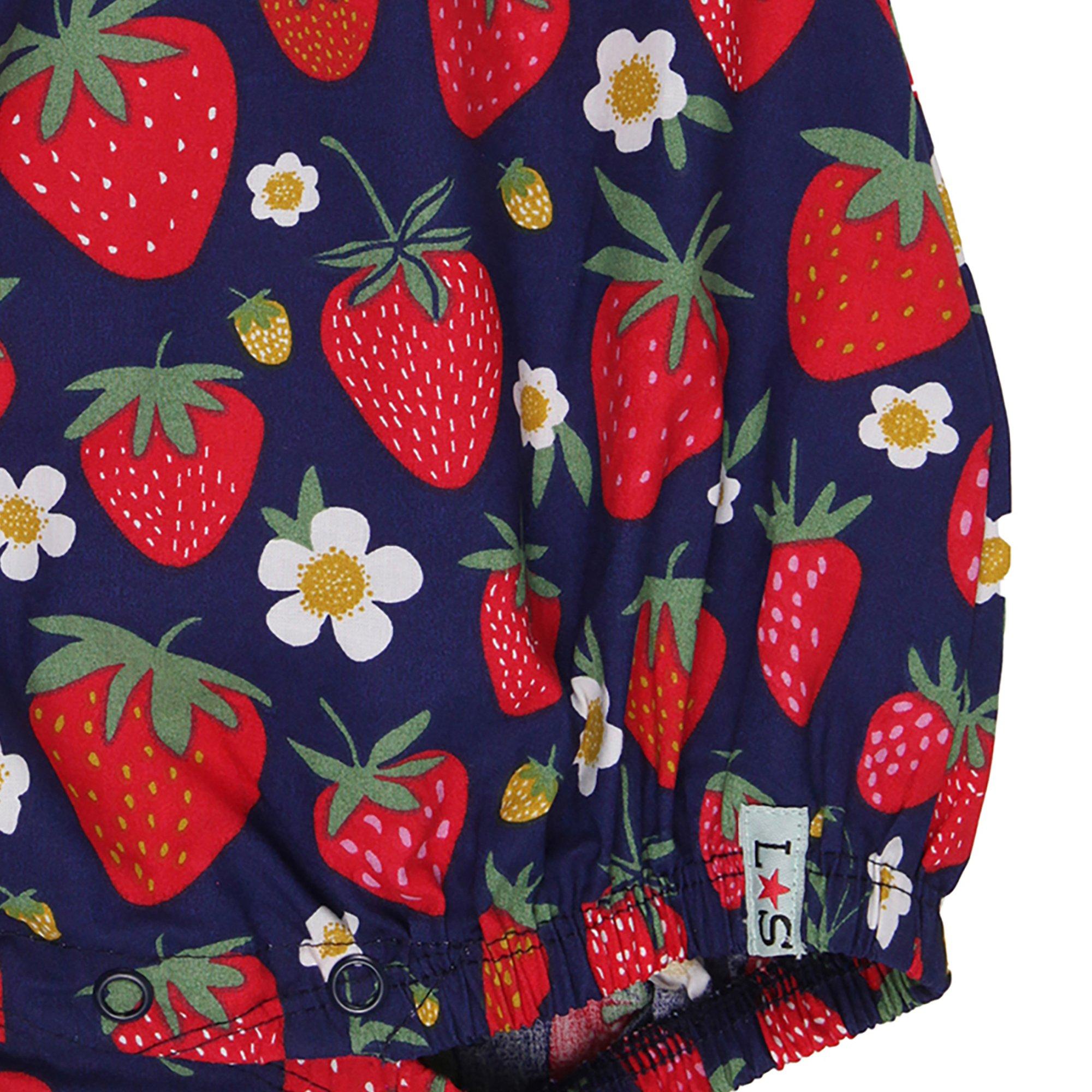 Multi - Lilly and Sid - Strawberry Bubble Bodysuit - 4