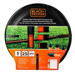 Black and Decker Garden Hose 12mm x 25m