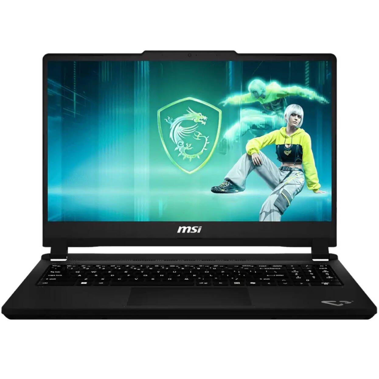 Negro - MSI - MSI Cyborg 15 Max 15.6 FHD 144Hz Gaming Laptop - Core 7 240H 16GB RAM 1TB SSD RTX 5070 - 2