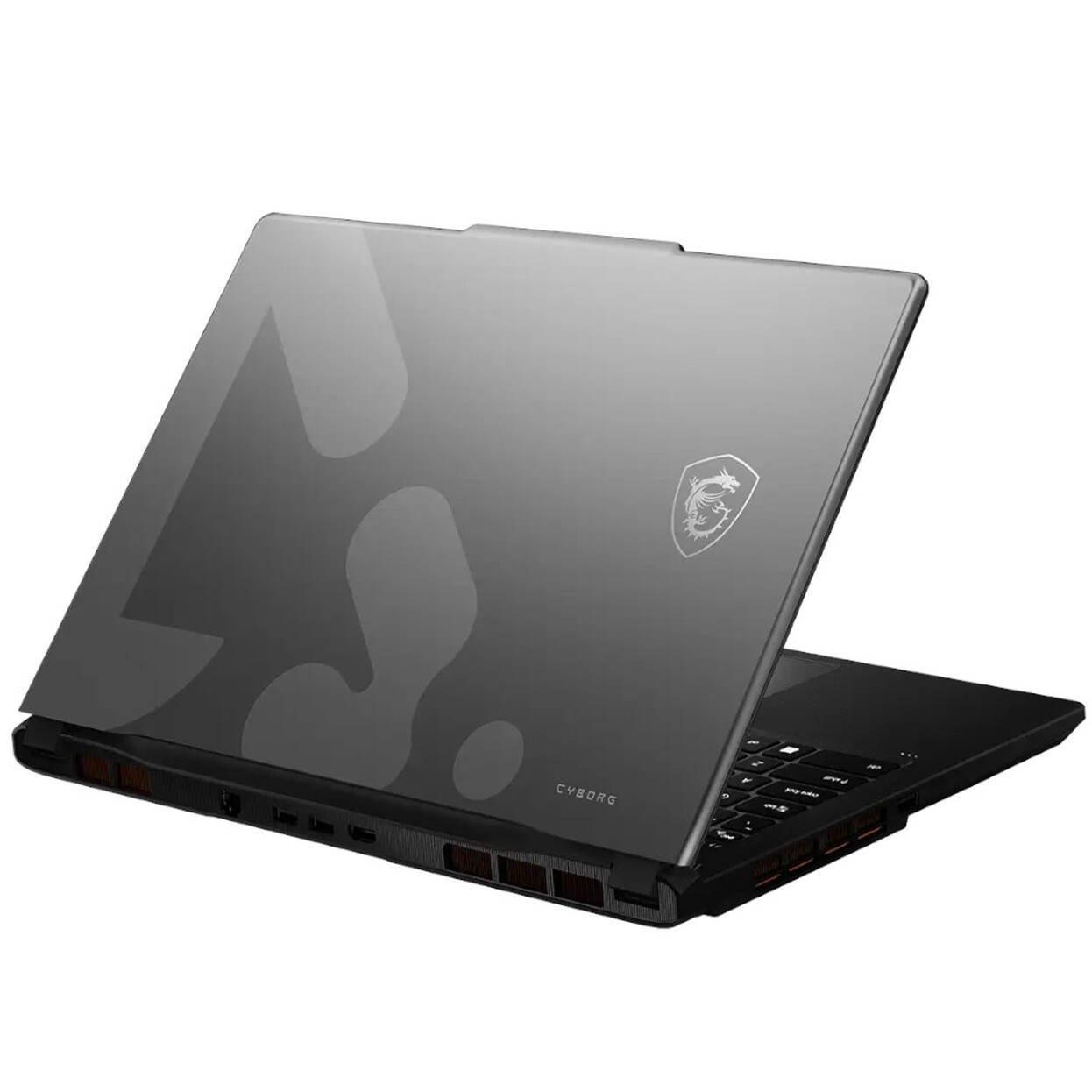 Negro - MSI - MSI Cyborg 15 Max 15.6 FHD 144Hz Gaming Laptop - Core 7 240H 16GB RAM 1TB SSD RTX 5070 - 4