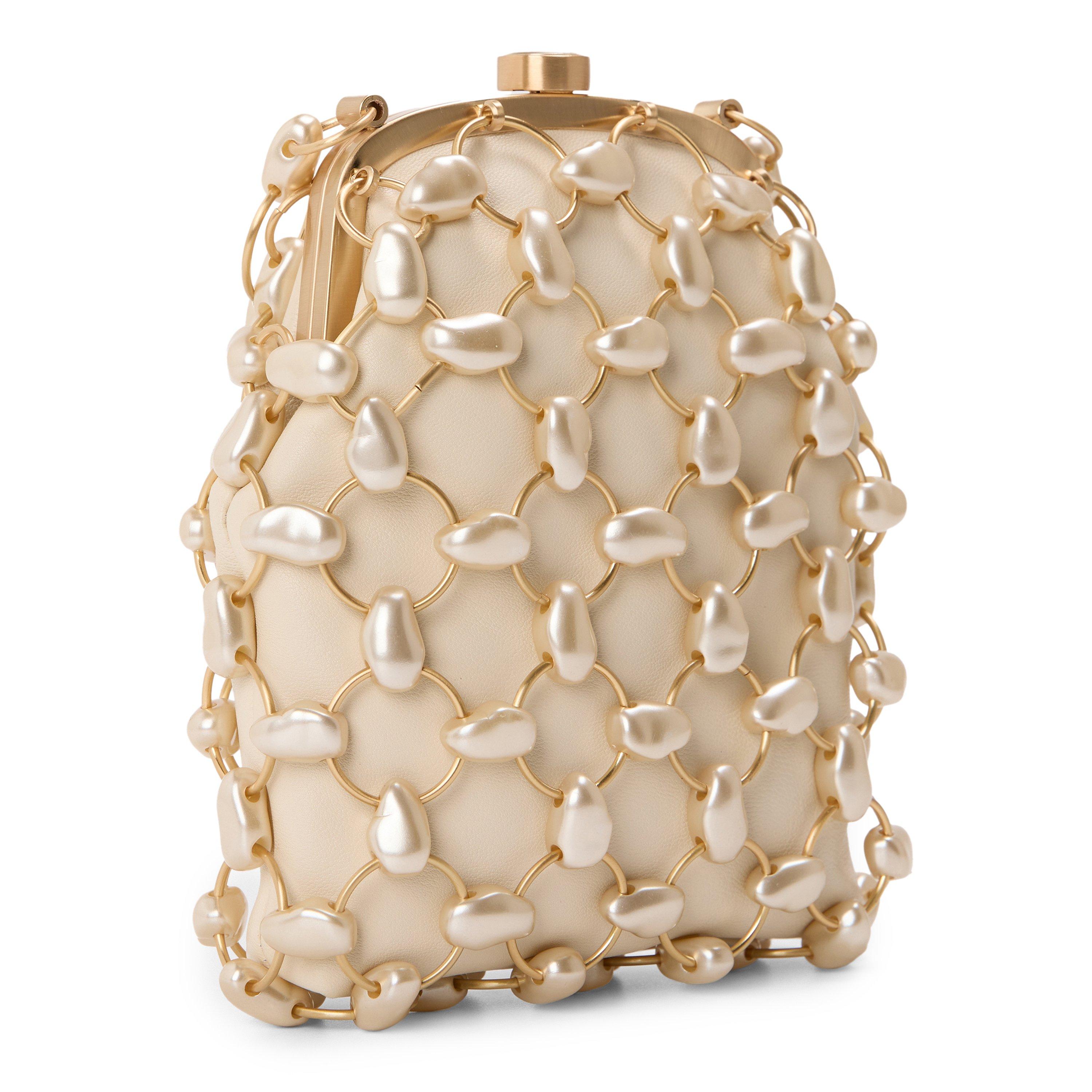 Tierra Pearl - Cult Gaia - Women's Brielle Wristlet Clutch Bag - 2