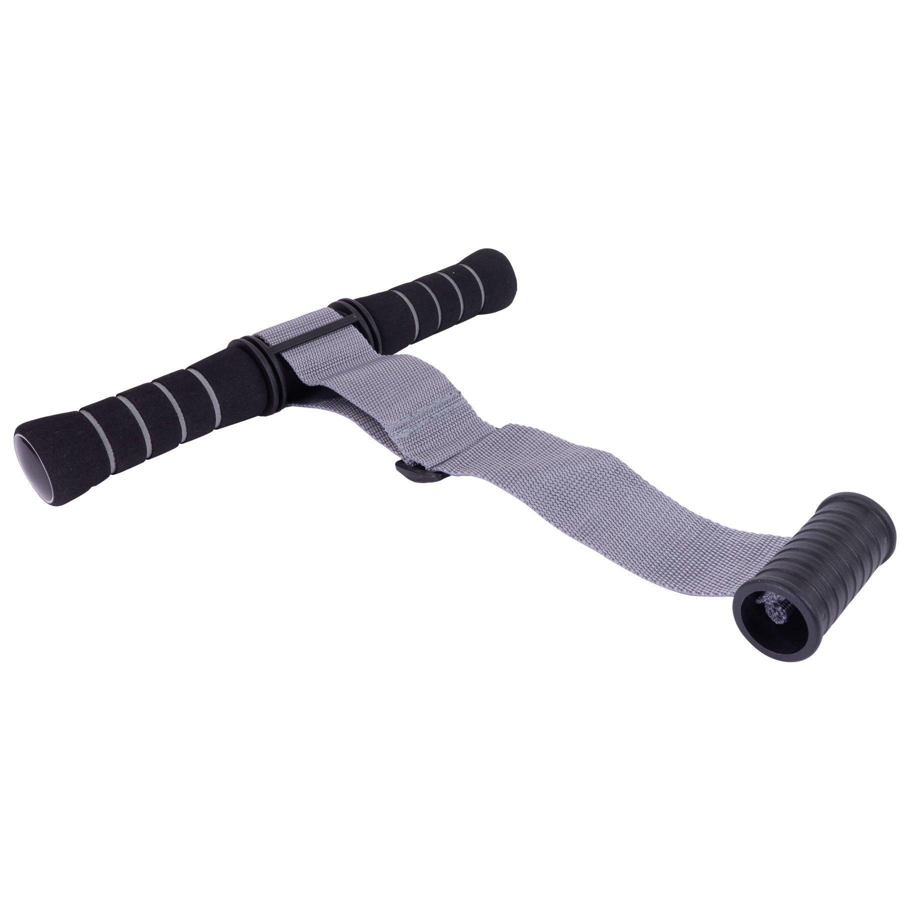 Grey - Fitness-Mad - Nordic Hamstring Curl Strap Grey - 2