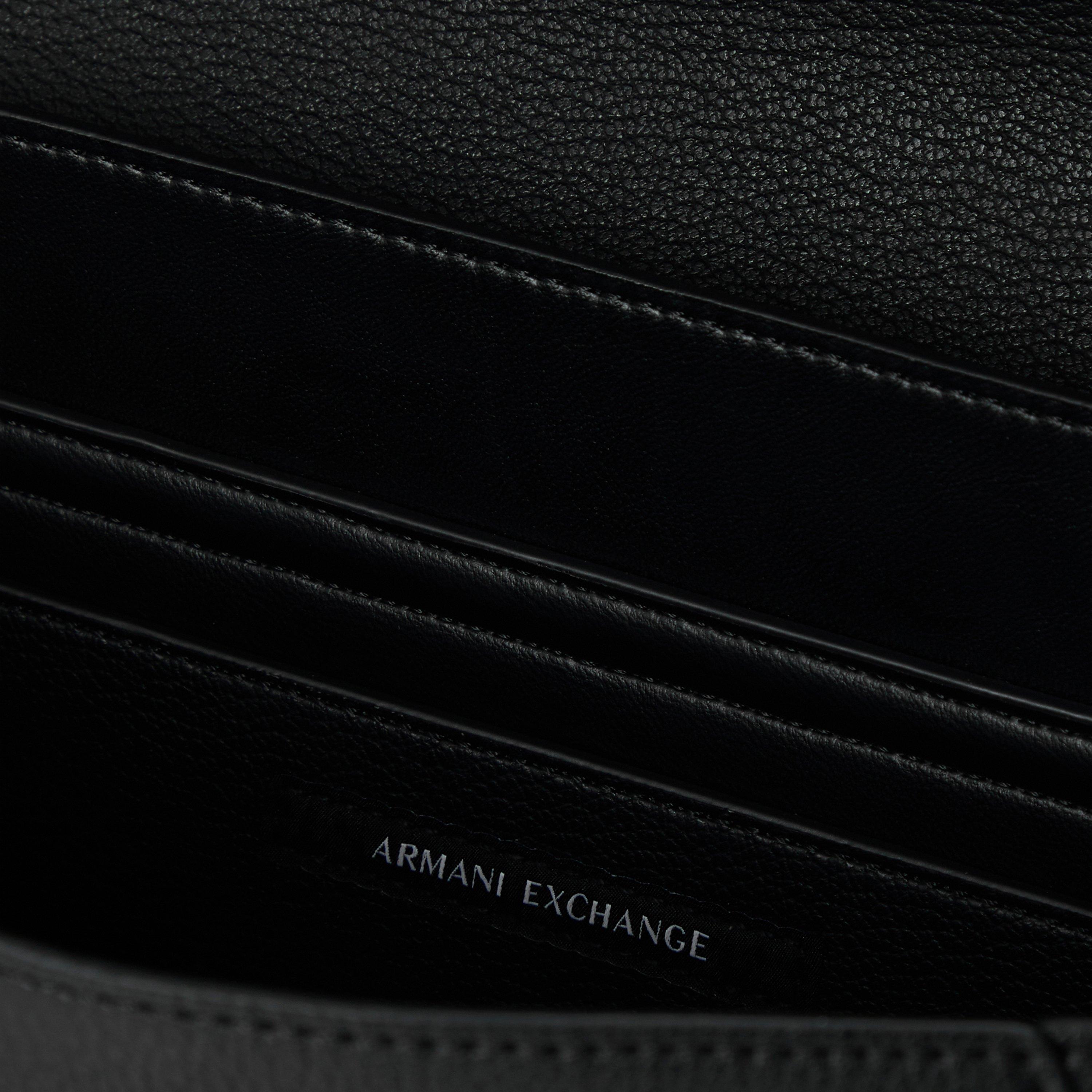 Black - Armani Exchange - Armani Exchange Shoulder Bag - 4
