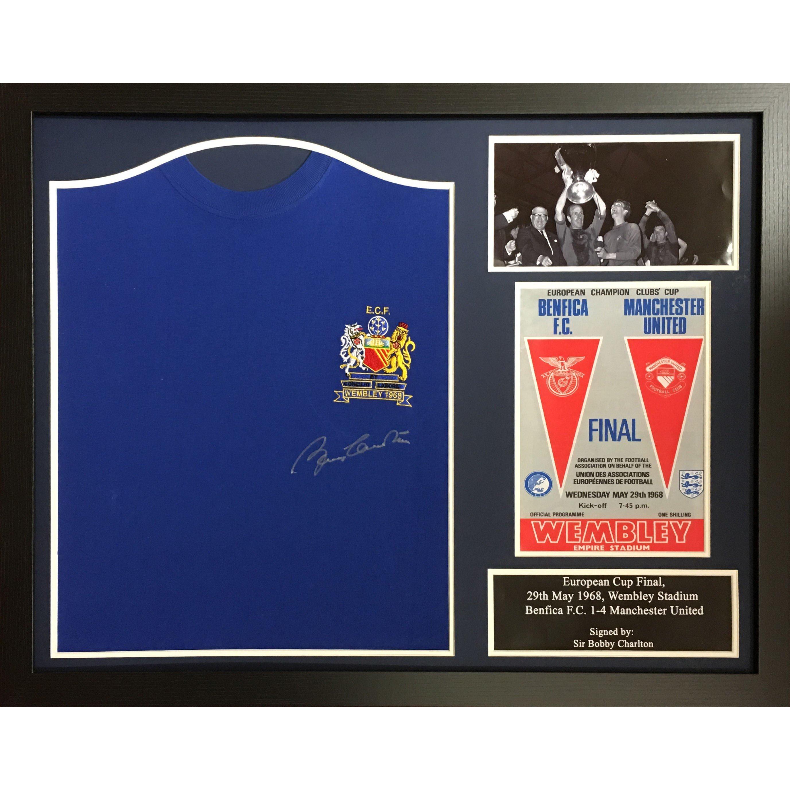 Red - AllStarSignings Ltd - Bobby Charlton signed Manchester United 1968 shirt - 1