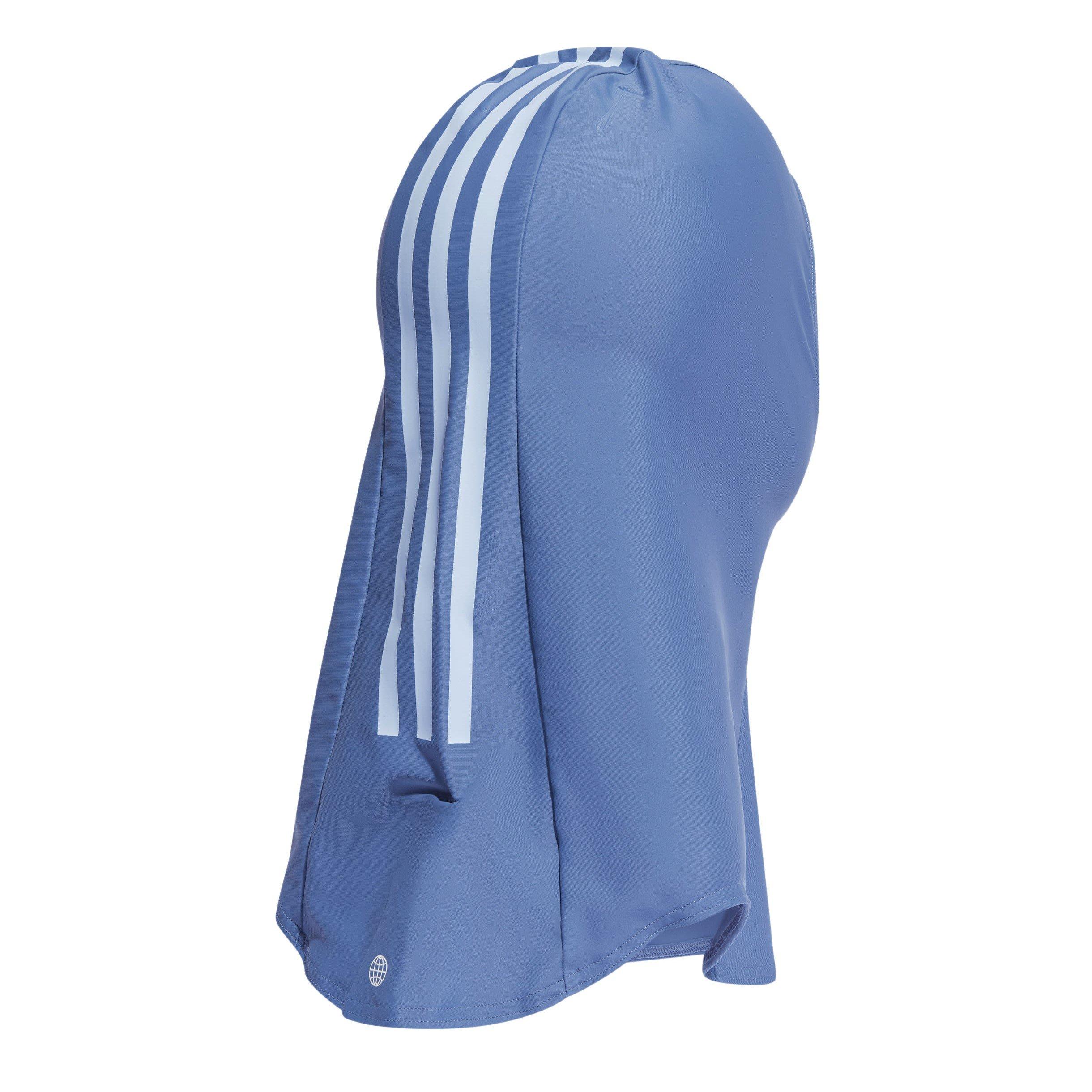 Crew Blue - adidas - 3-Stripes Swim Hijab Womens - 2