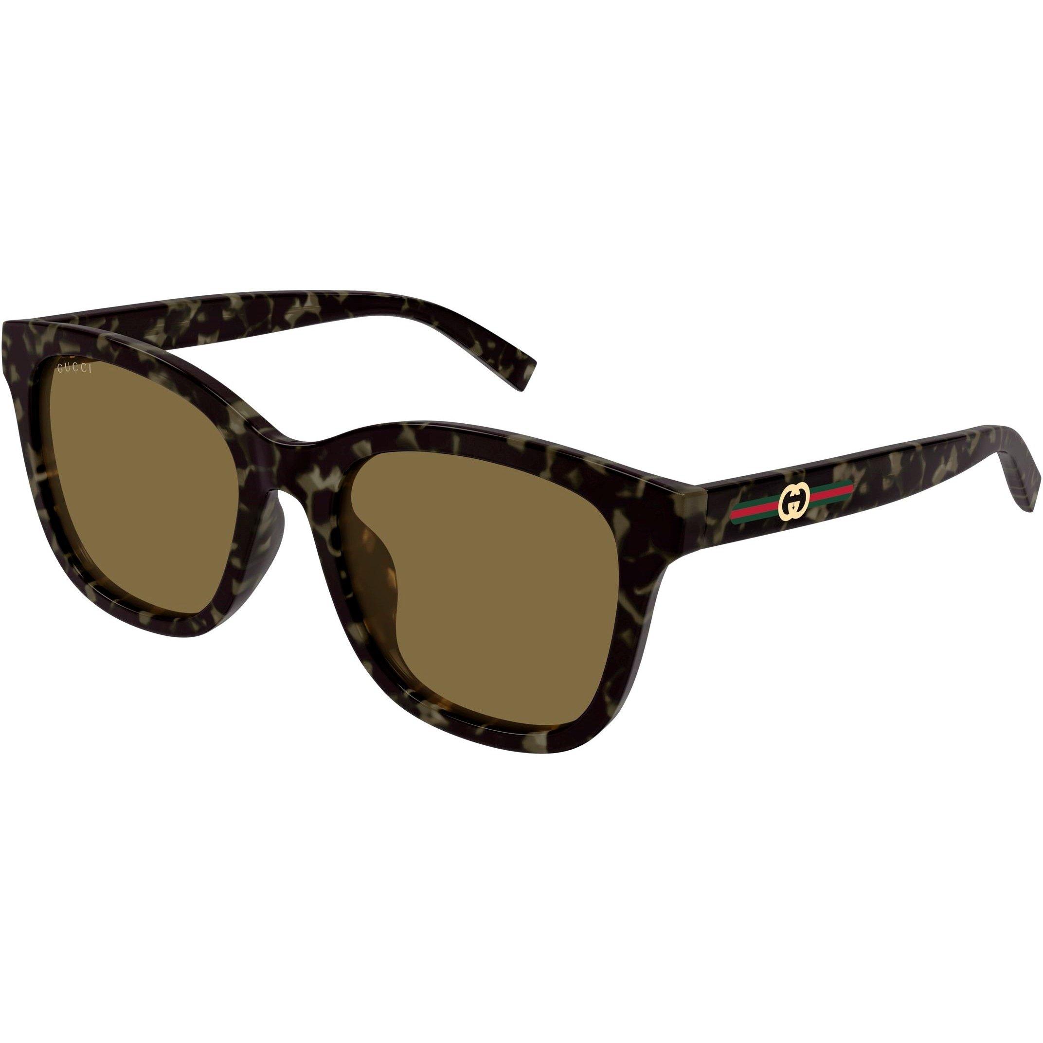 Havana/Brown - Gucci - Women's Clubmaster Sunglasses - 2